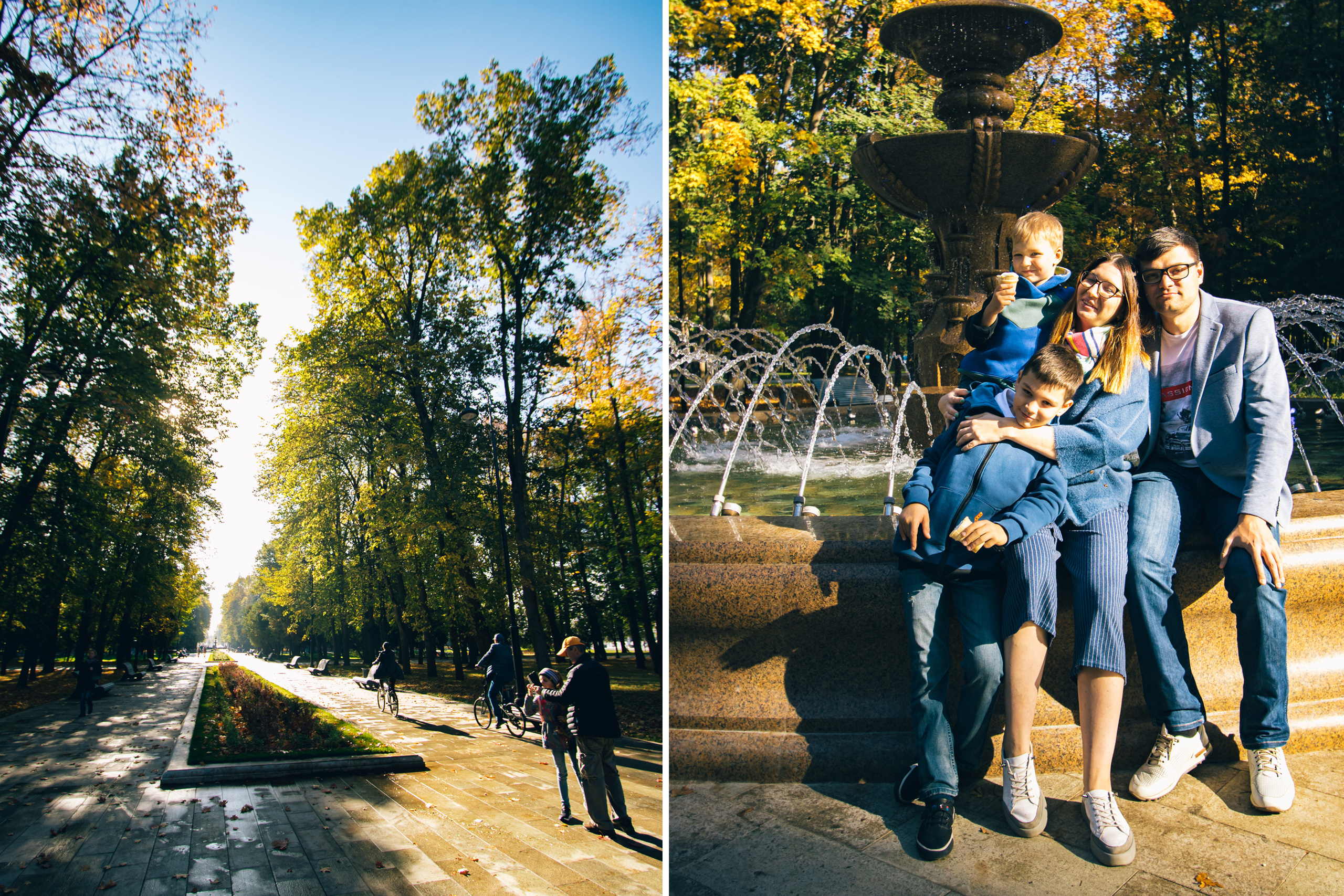 Семейная фотосъёмка на улице. Ведущий на праздник в Москве / Денис Аганин