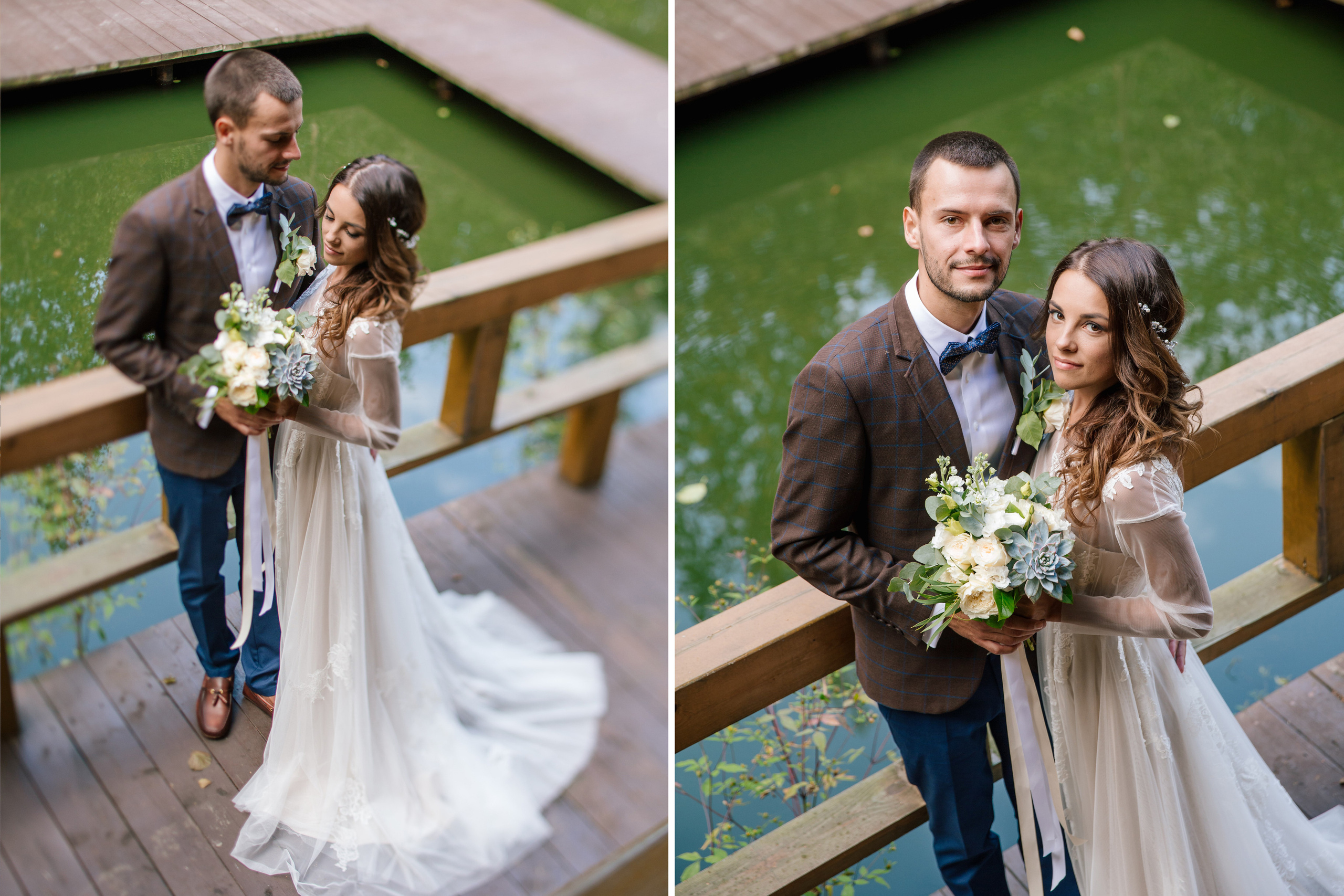 Фото свадьбы весной. Ведущий на праздник в Москве / Денис Аганин