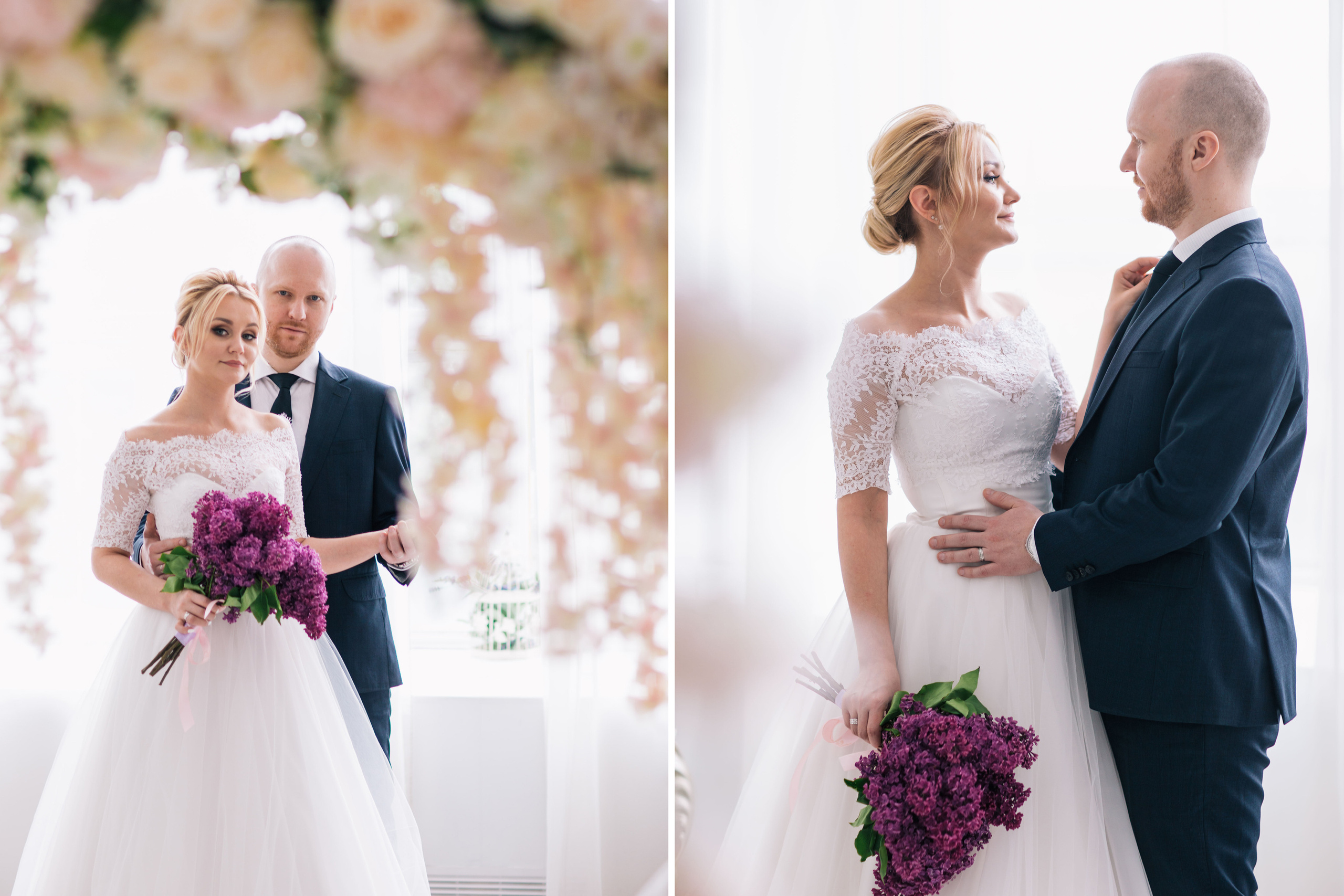 Свадебная фотосъёмка в студии. Ведущий на праздник в Москве / Денис Аганин