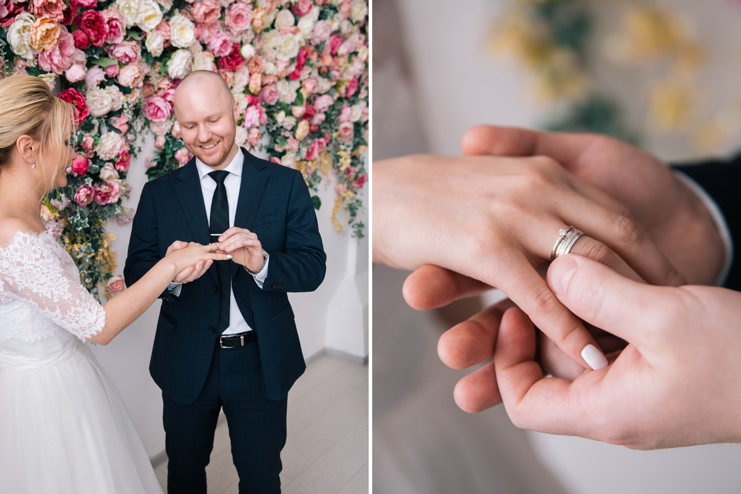 Свадебная фотосъёмка в студии. Ведущий на праздник в Москве / Денис Аганин