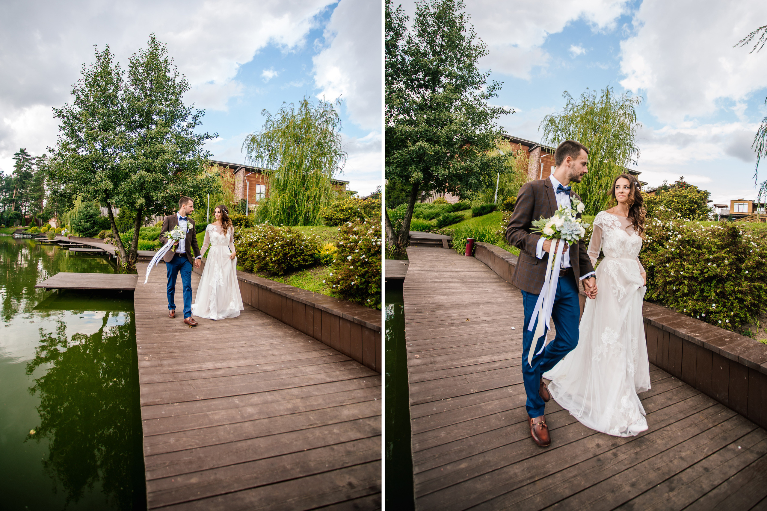 Фото свадьбы весной. Ведущий на праздник в Москве / Денис Аганин