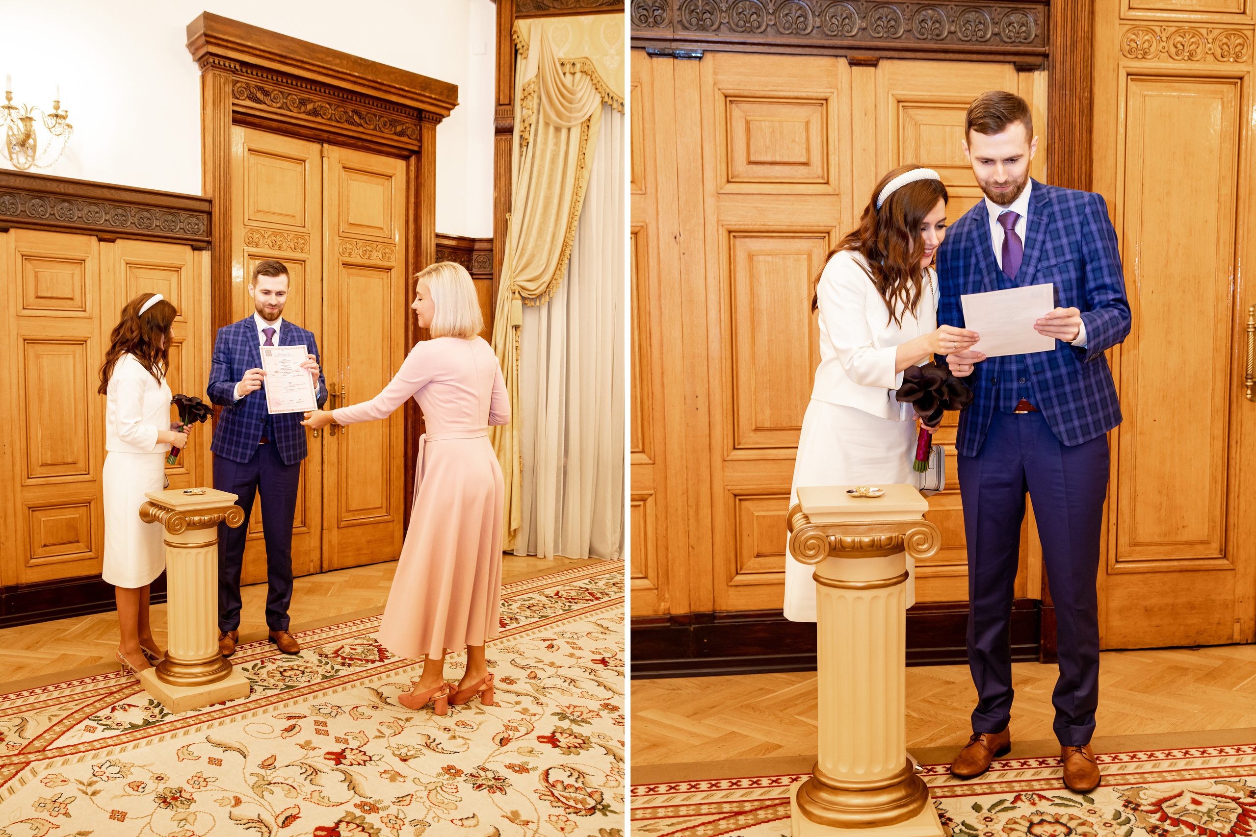 Ночная регистрация брака. Ведущий на праздник в Москве / Денис Аганин