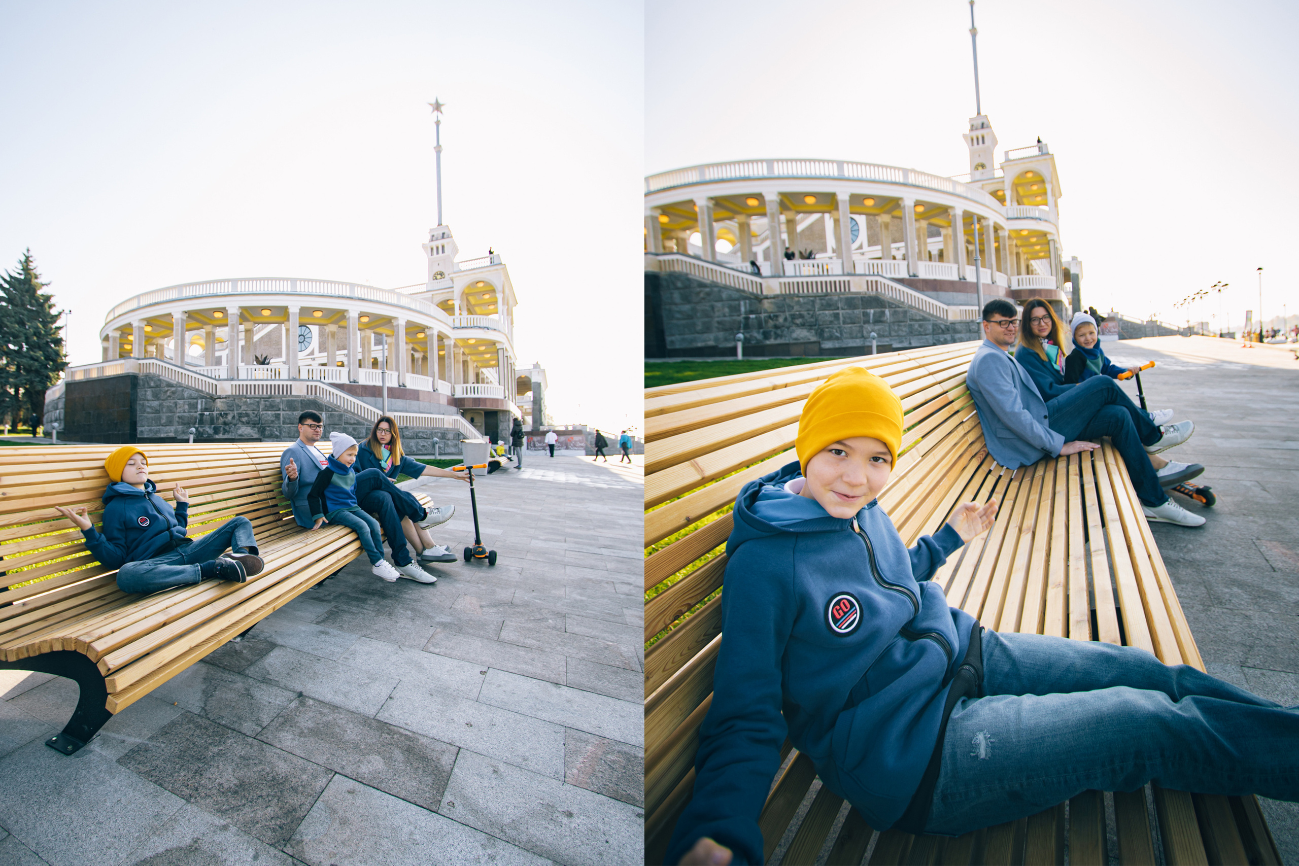 Семейная фотосъёмка на улице. Ведущий на праздник в Москве / Денис Аганин