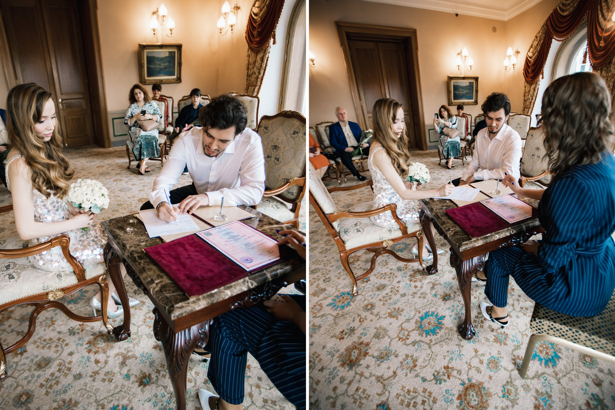 Необычная церемония регистрации брака. Ведущий на праздник в Москве / Денис Аганин