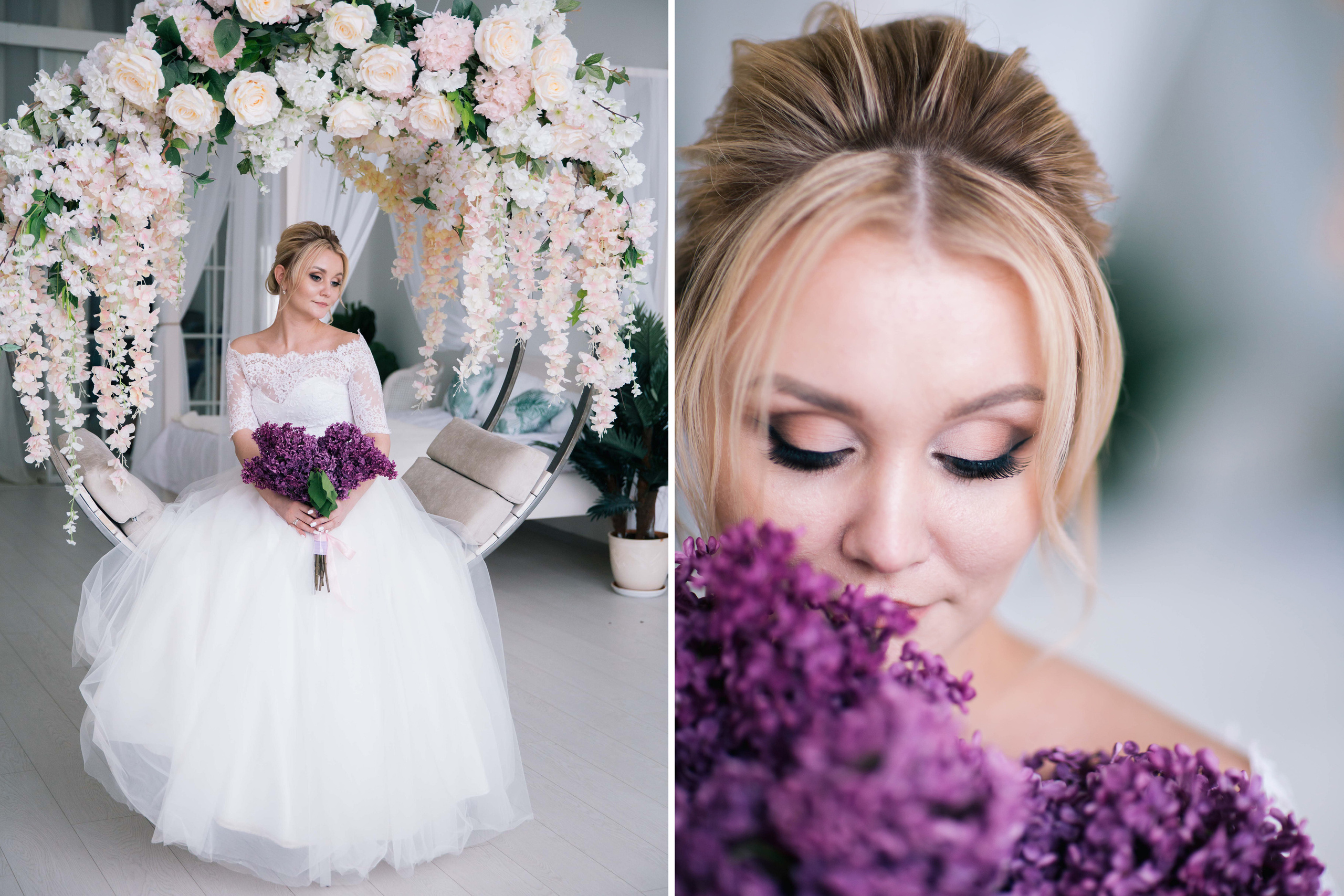 Свадебная фотосъёмка в студии. Ведущий на праздник в Москве / Денис Аганин