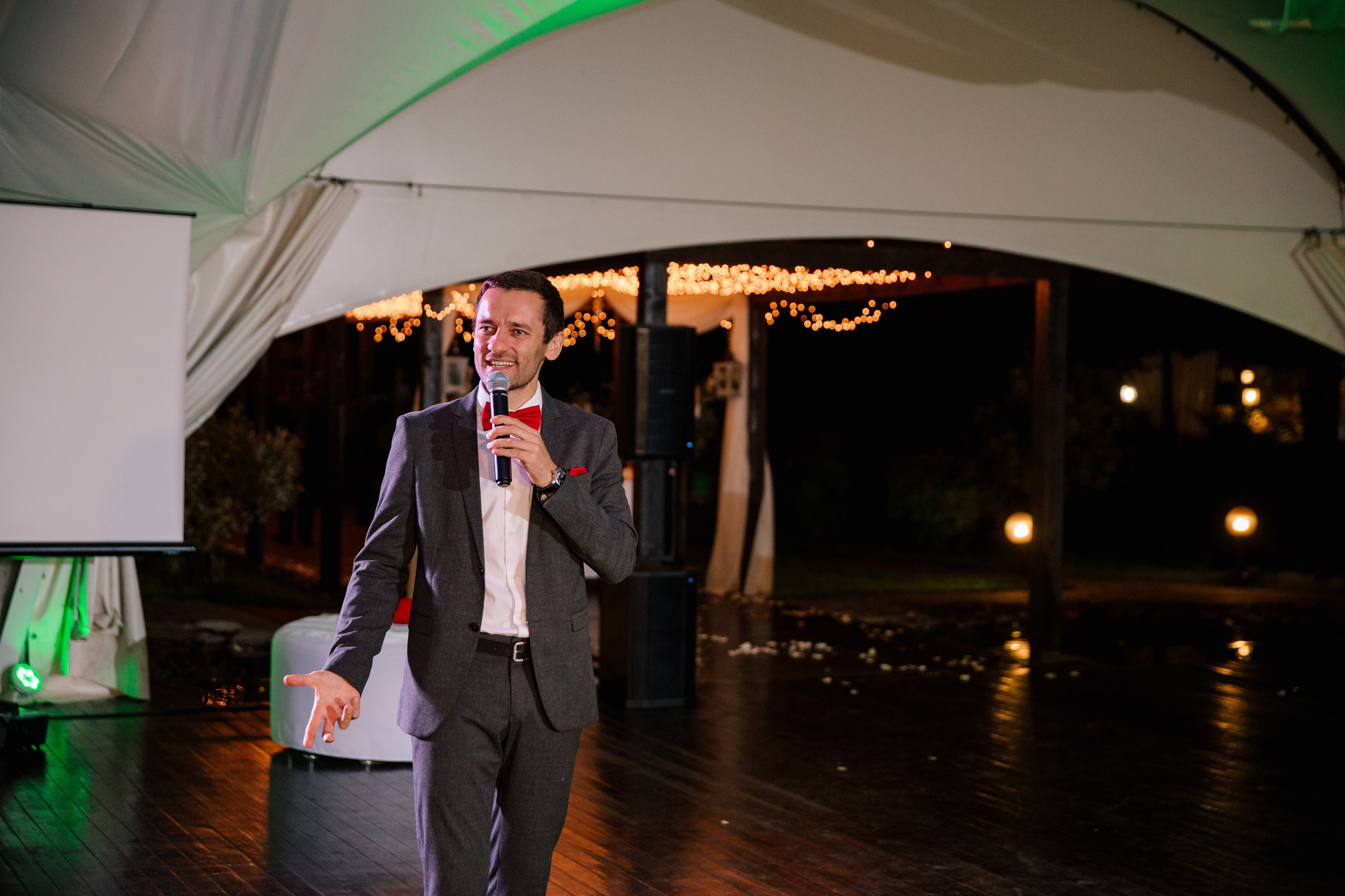 Фото свадьбы весной. Ведущий на праздник в Москве / Денис Аганин