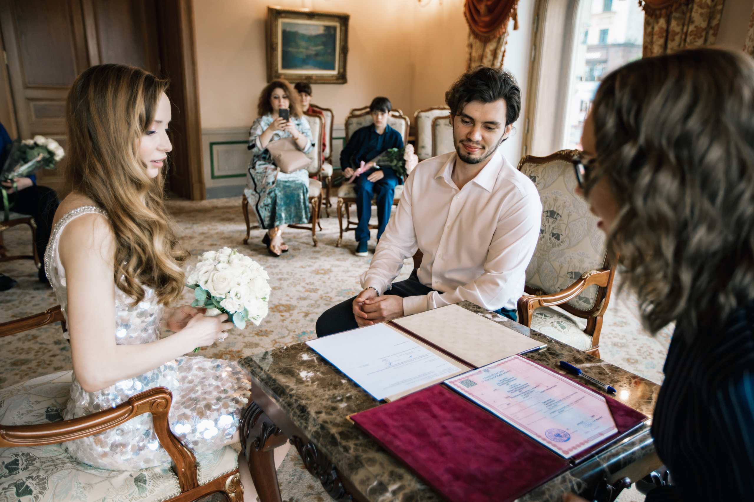 Необычная церемония регистрации брака. Ведущий на праздник в Москве / Денис Аганин