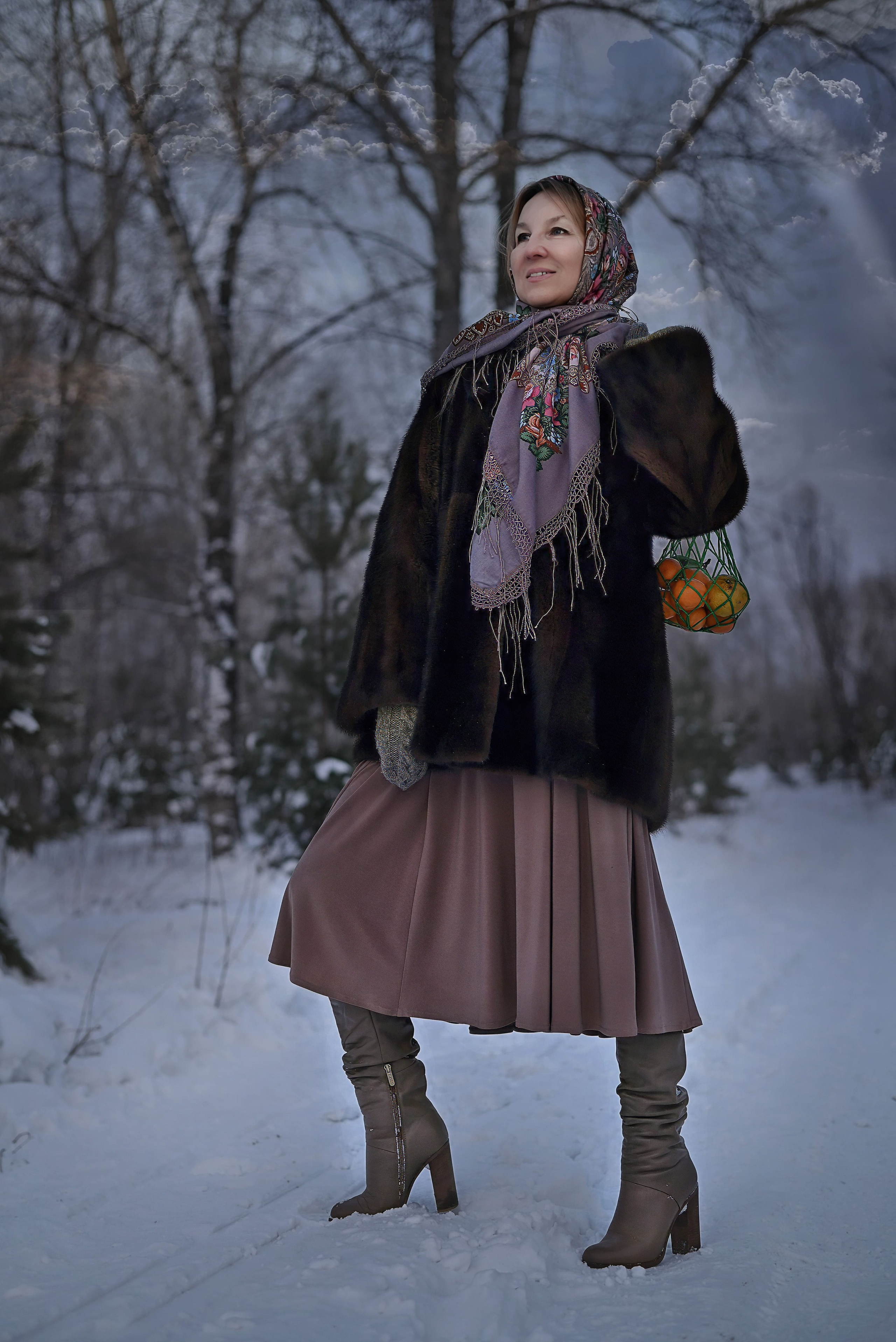 Лесная новогодняя. Фотографы крещения/венчания  Красноярск Татьяна и Вячеслав Переваловы