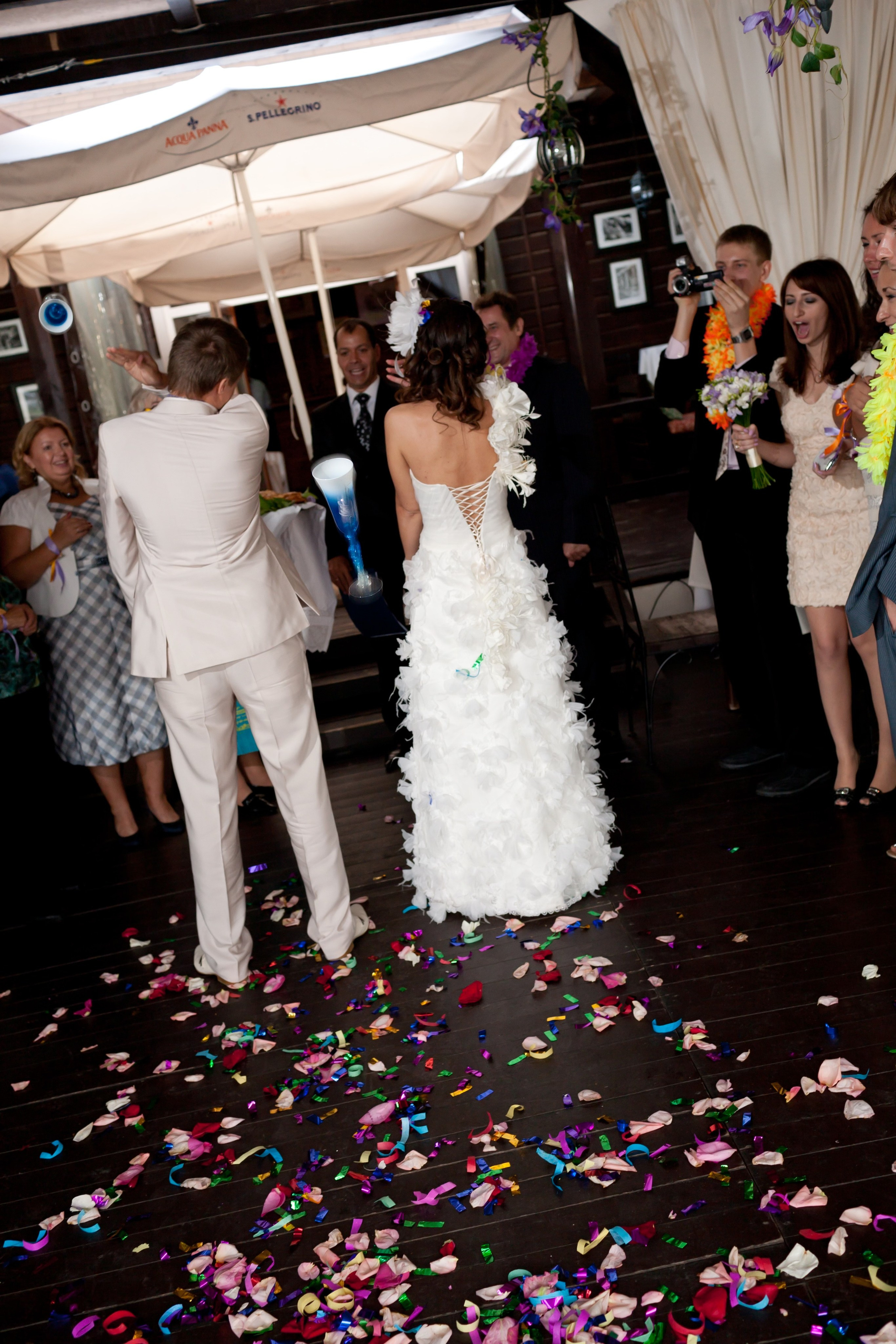 Съемка свадьбы в Серебряном бору. Фотографы в Москве Светлана Устинова и Сергей Грачев