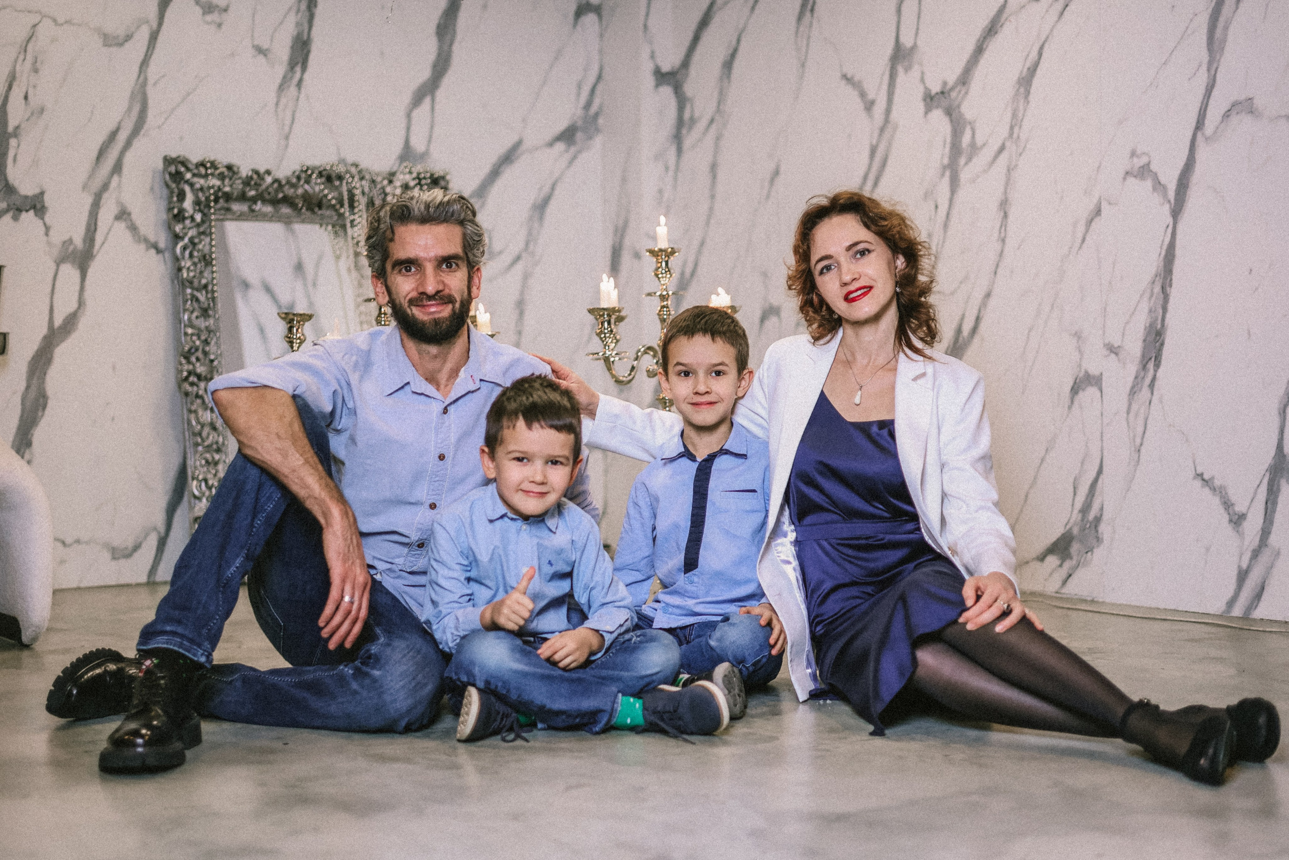 Стилизация для семейной новогодней фотосессии. Стилист Елена Михайлова | стиль & архетипы