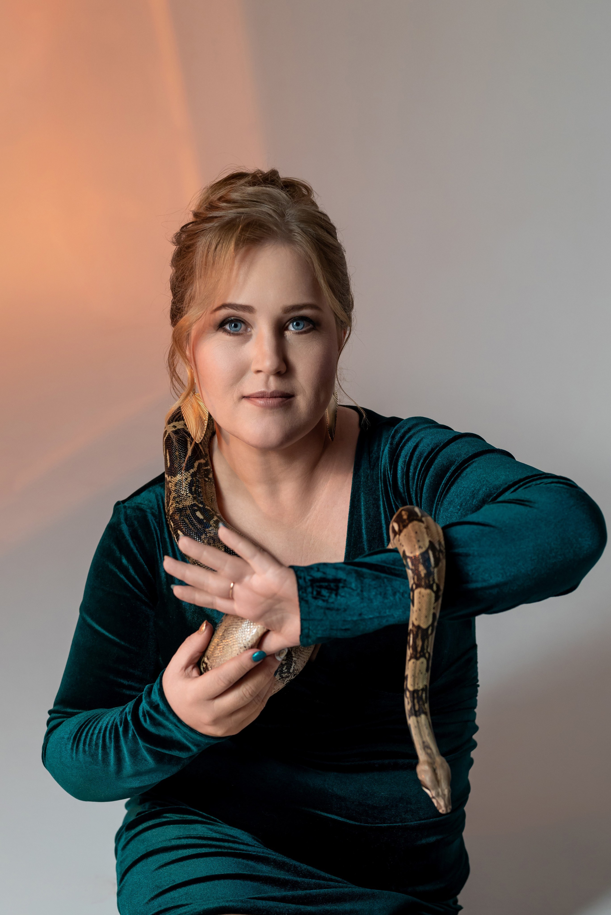 Фотопроект со змеёй 2025 г. Фотограф в городе Салават