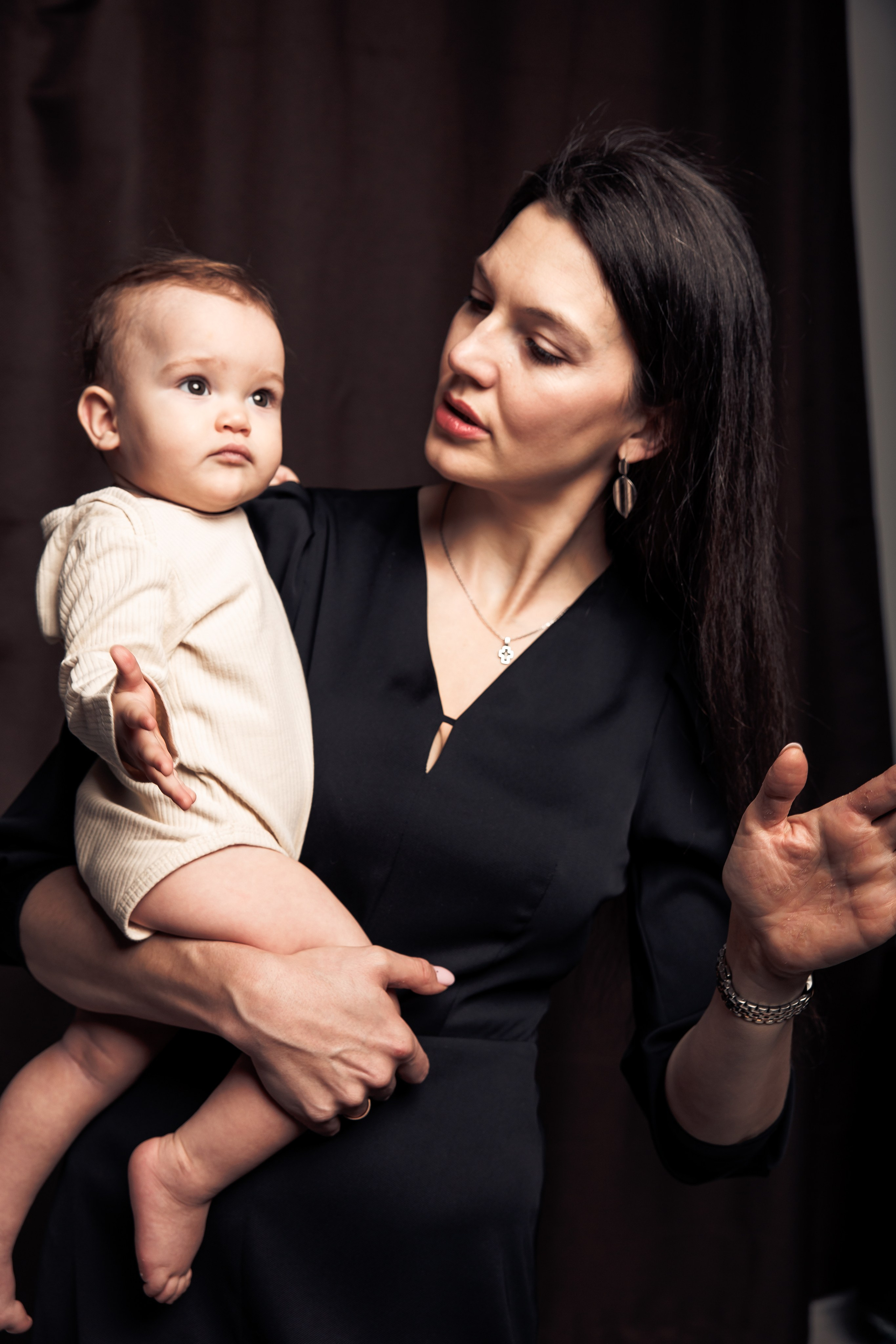 Фотосессия мамы и дочки