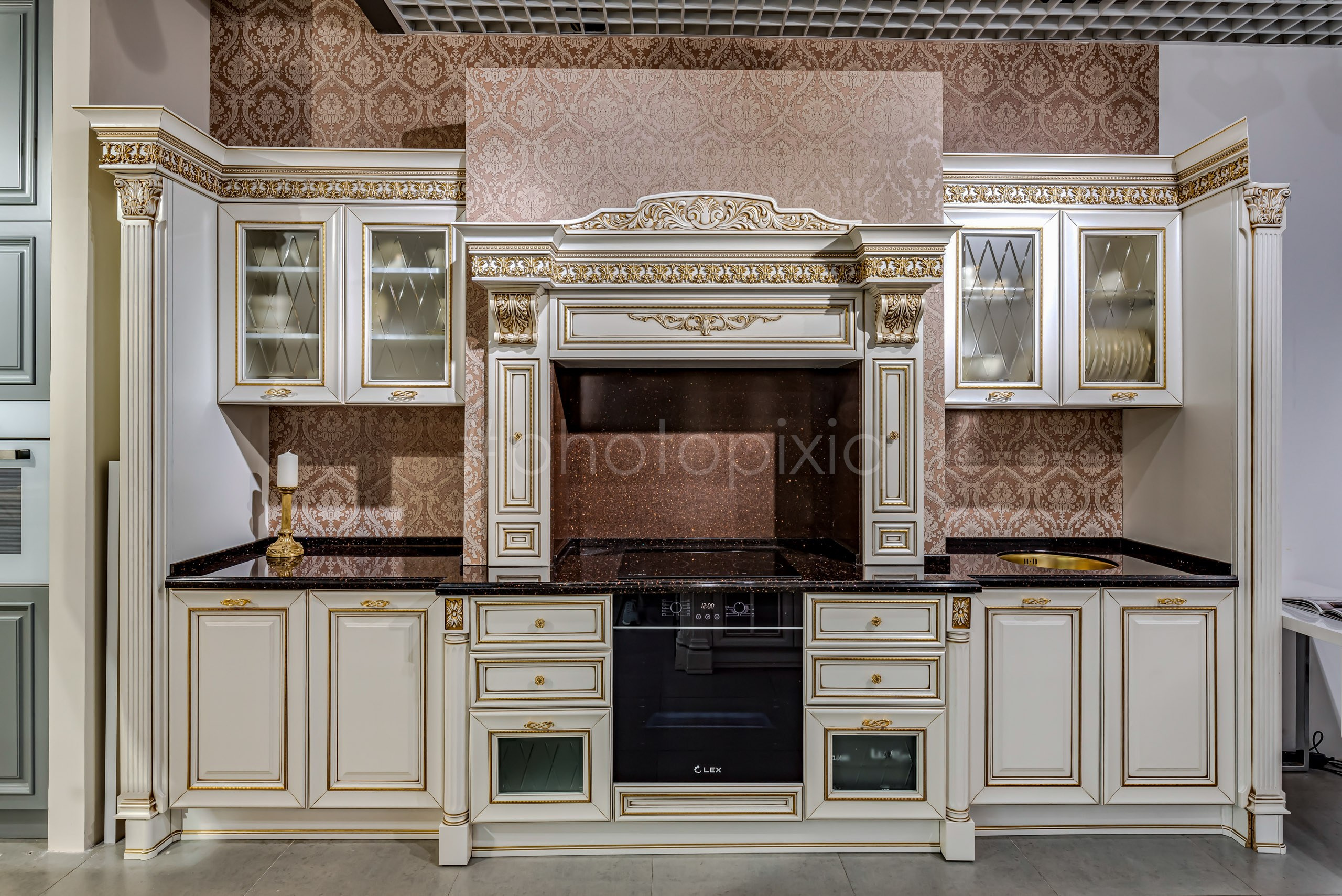 Интерьерная съёмка шоурума фабрики кухонь PRO-MOBILI. Интерьерная съёмка и виртуальные туры — Интерьерный фотограф Кузнецов Сергей (photopixiq)