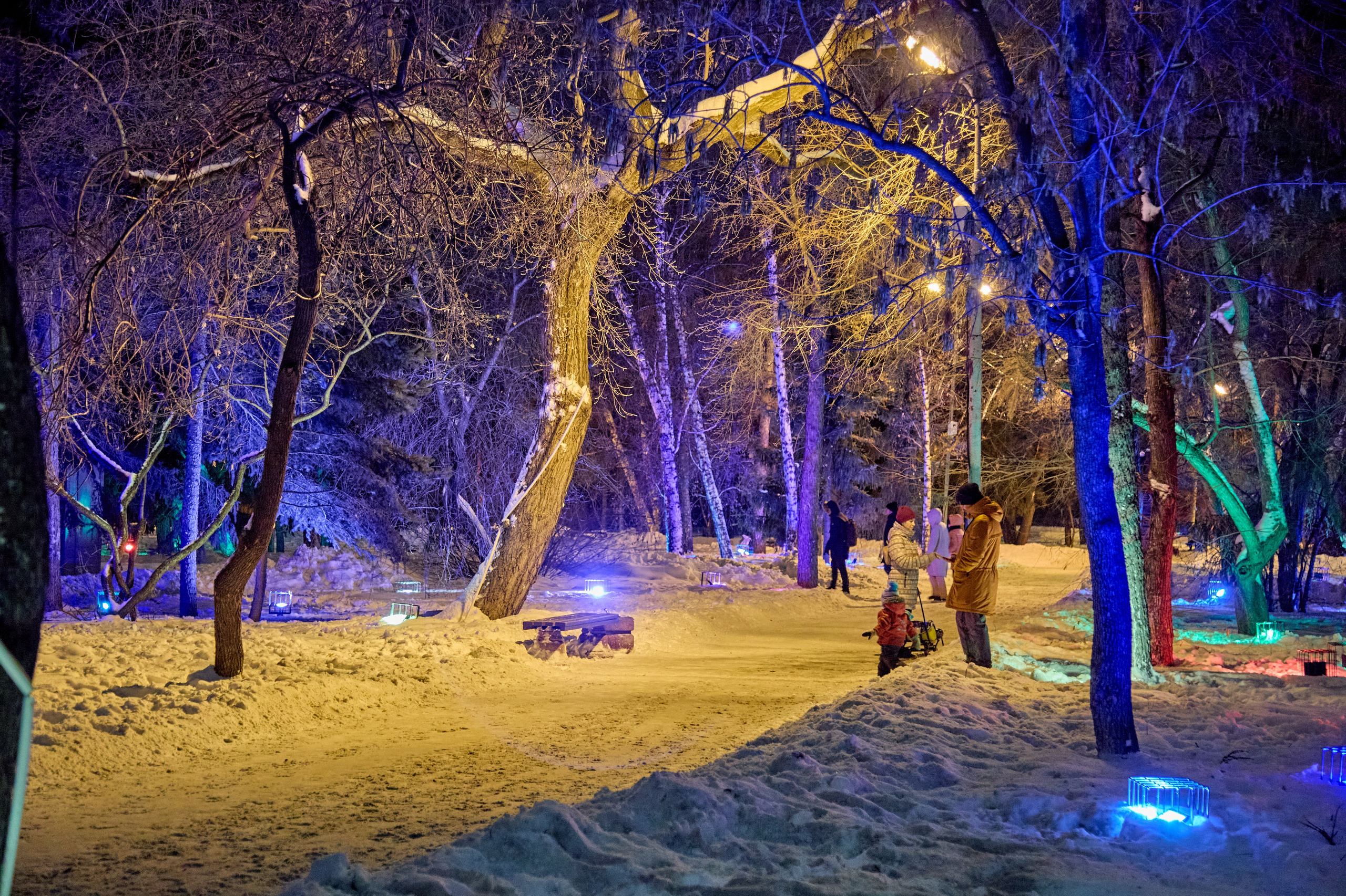 Новогодний Омск 2025. Фотограф Омск | Александр Вандеров