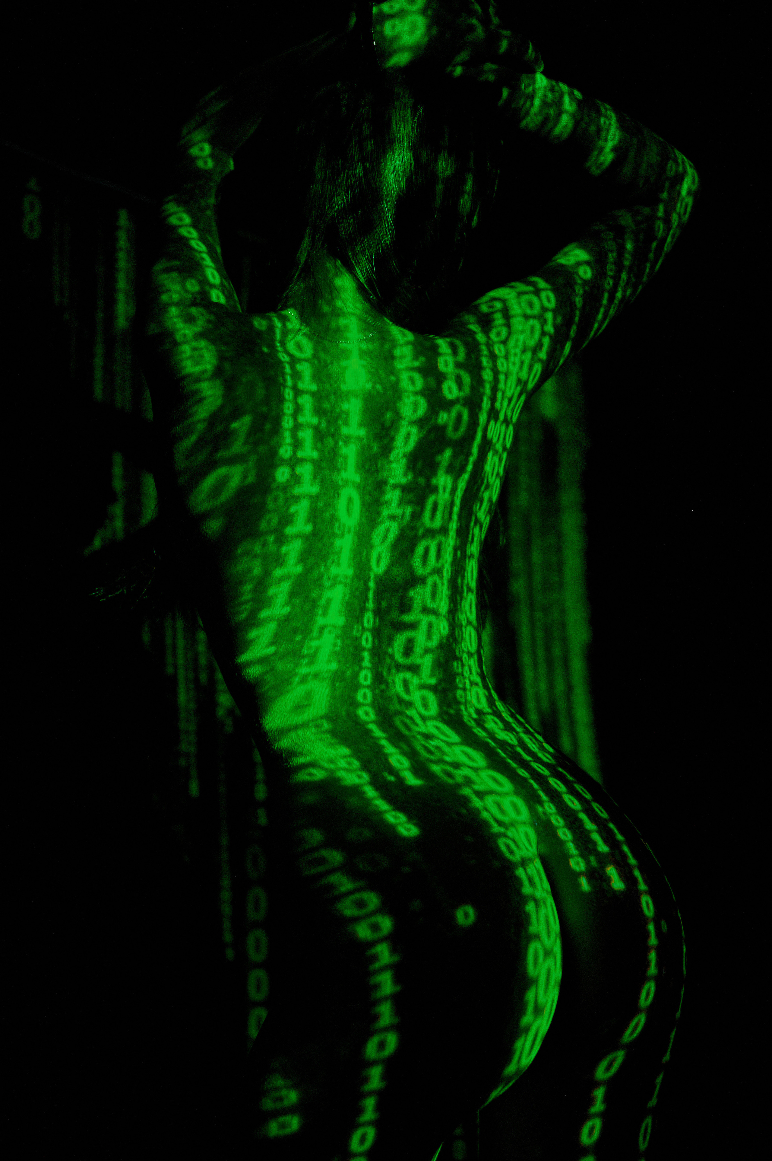 Съемка с проектором. Ню фотограф в городе Владивосток Алексей Кудряшов