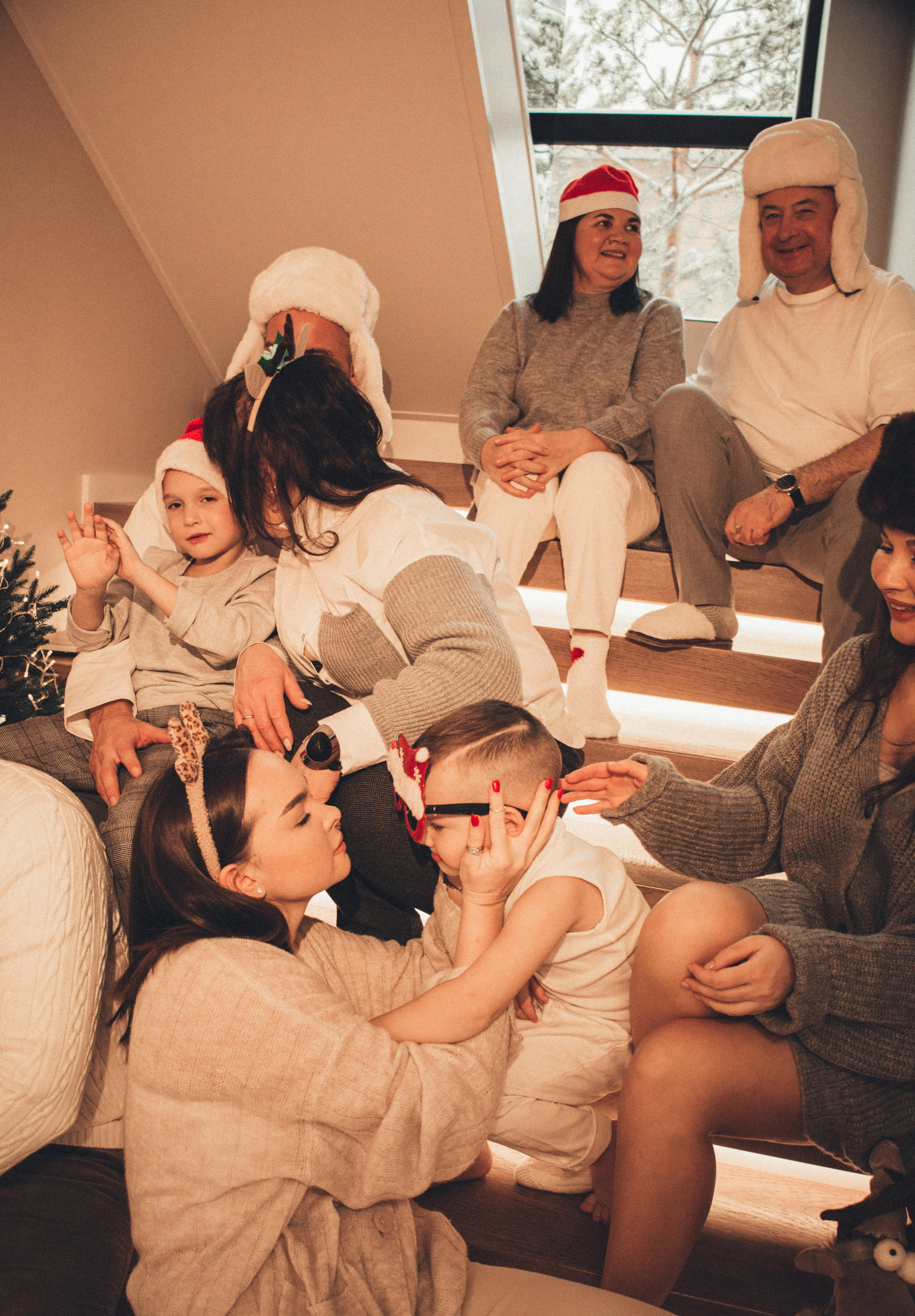 Рождественский ужин. Семейный lifestyle фотограф в Казани Ксения Верясова