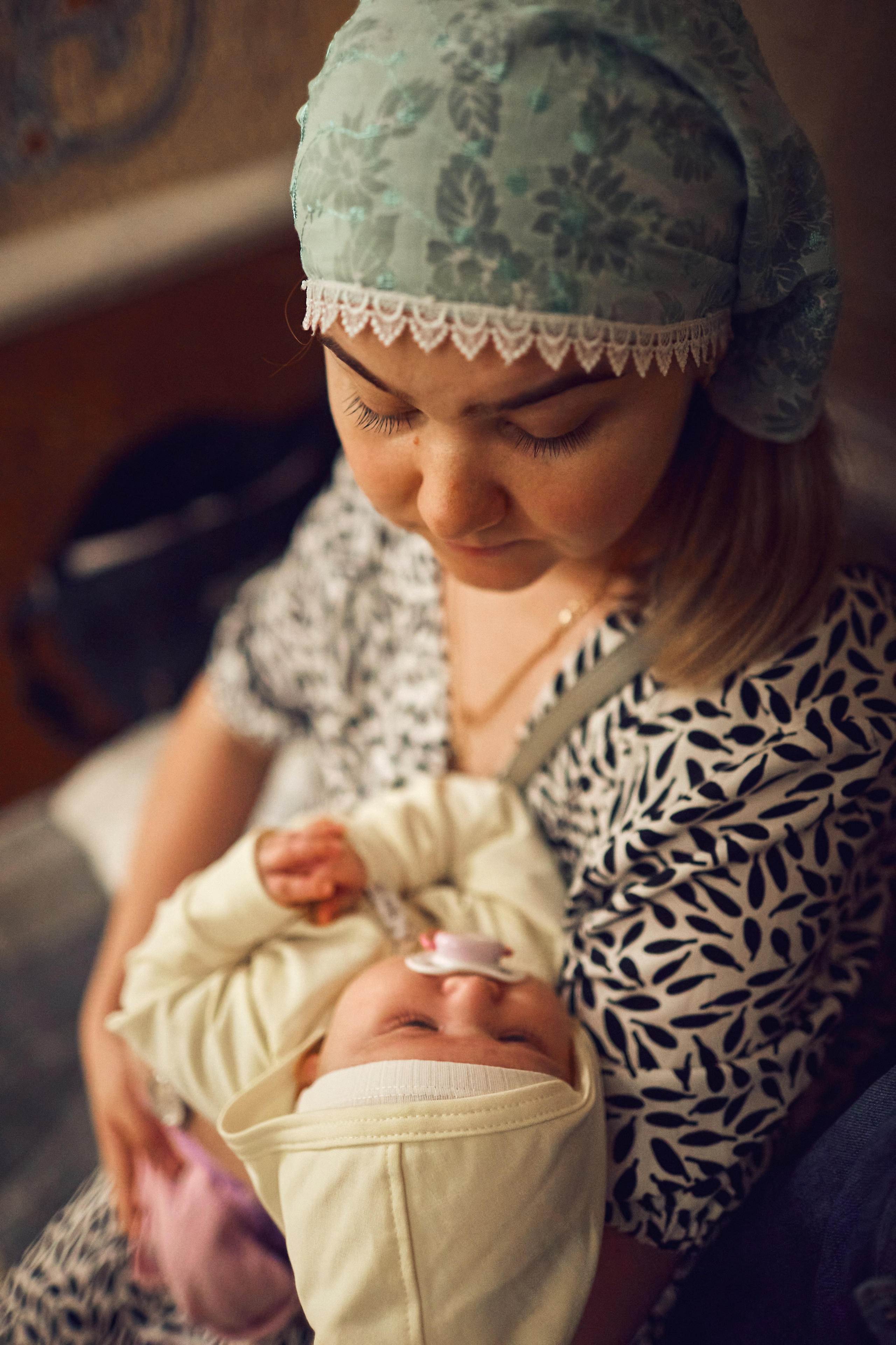 Таинство Крещения. Фотограф Москва|Ясенево Яна Новокрещенных