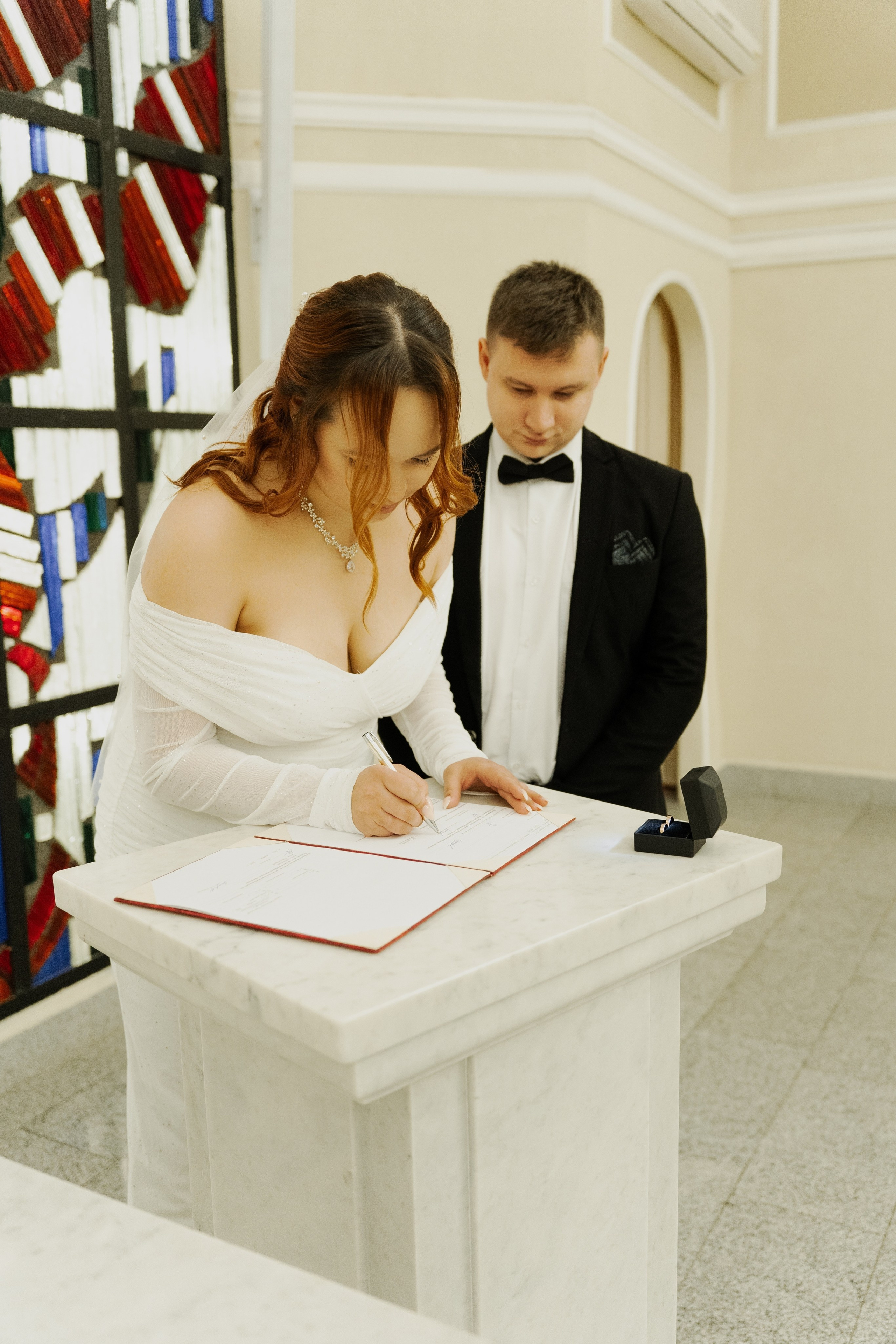 Роспись в загсе