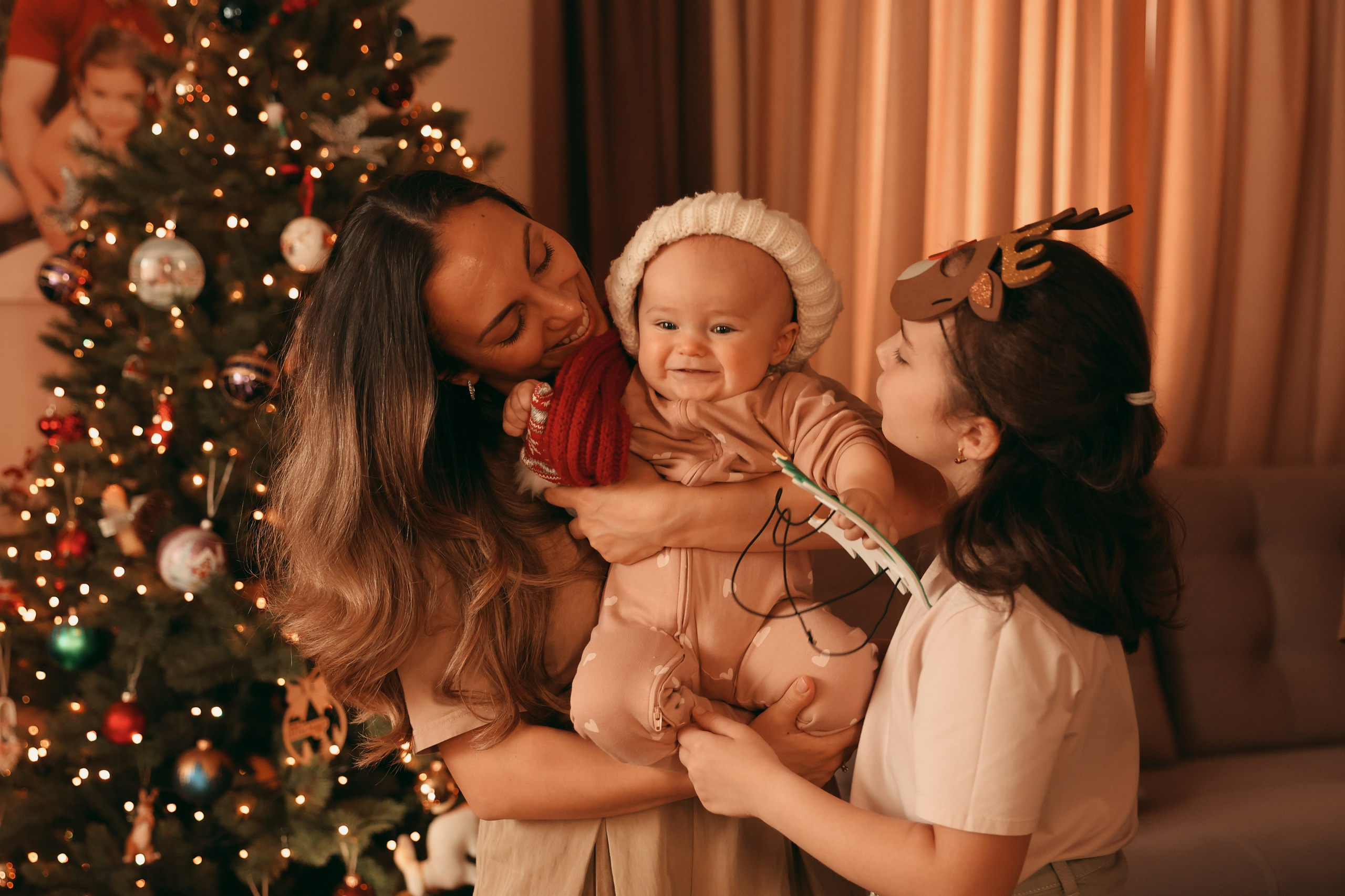 Новогоднее печенье всей семьей. Ваш семейный newborn и lifestyle фотограф в СПБ Наталья Журавлева