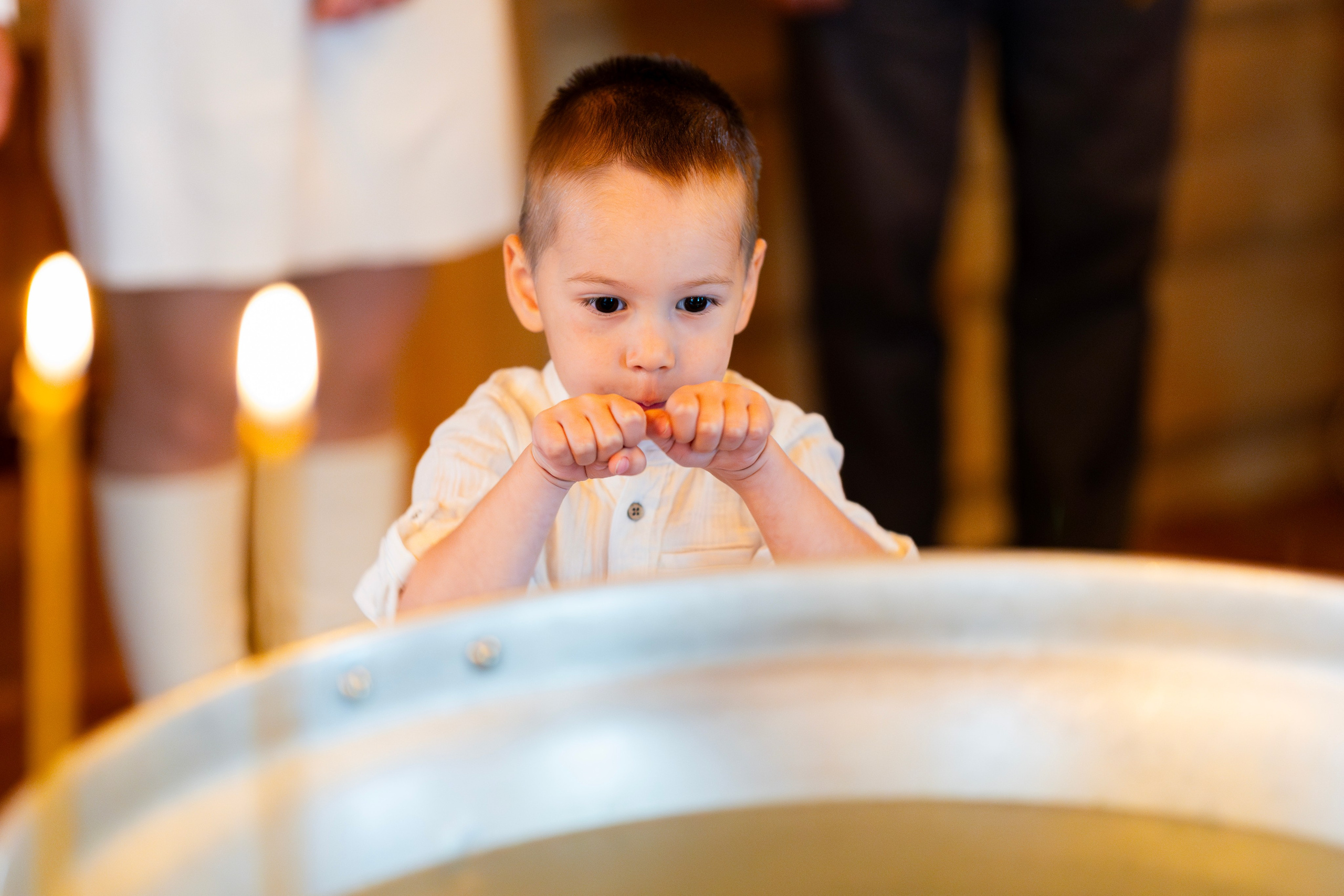 Крещение Ильи. Фотограф Юлия Попова