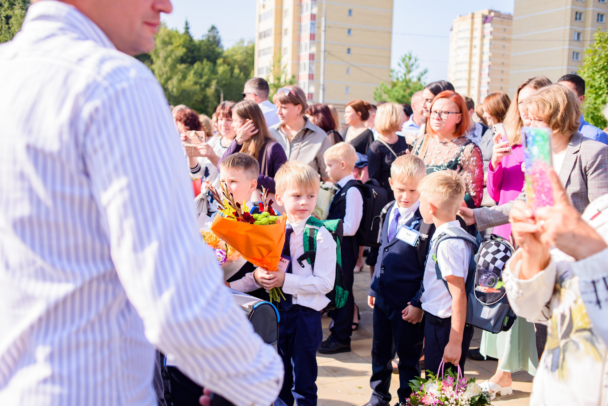 1-е сентября 2023. Фотограф Юлия Попова