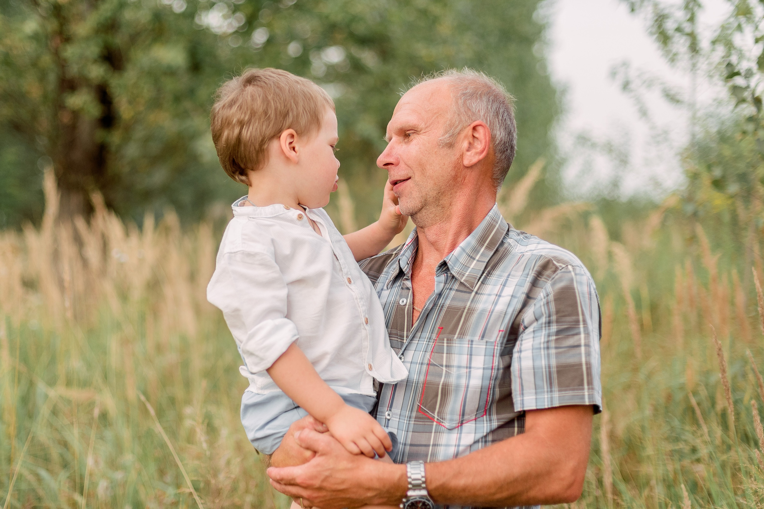В поле. Фотограф Юлия Попова