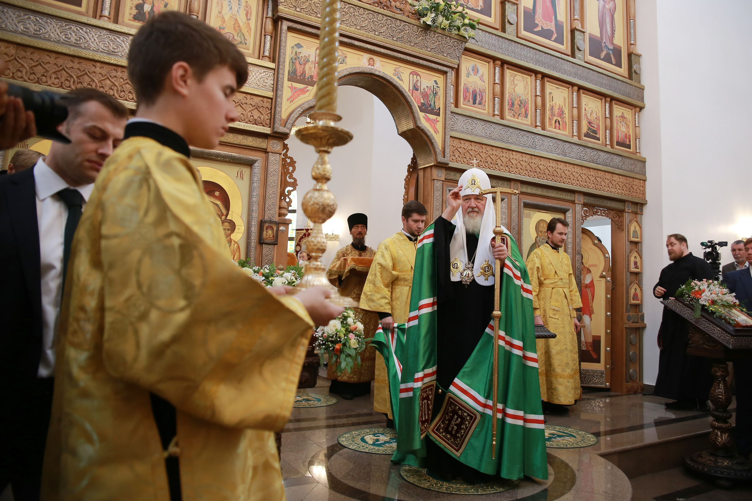 Освящение храма Алексия Мечева в Вешняках. Антонина Морозова, профессиональный семейный фотограф видеограф