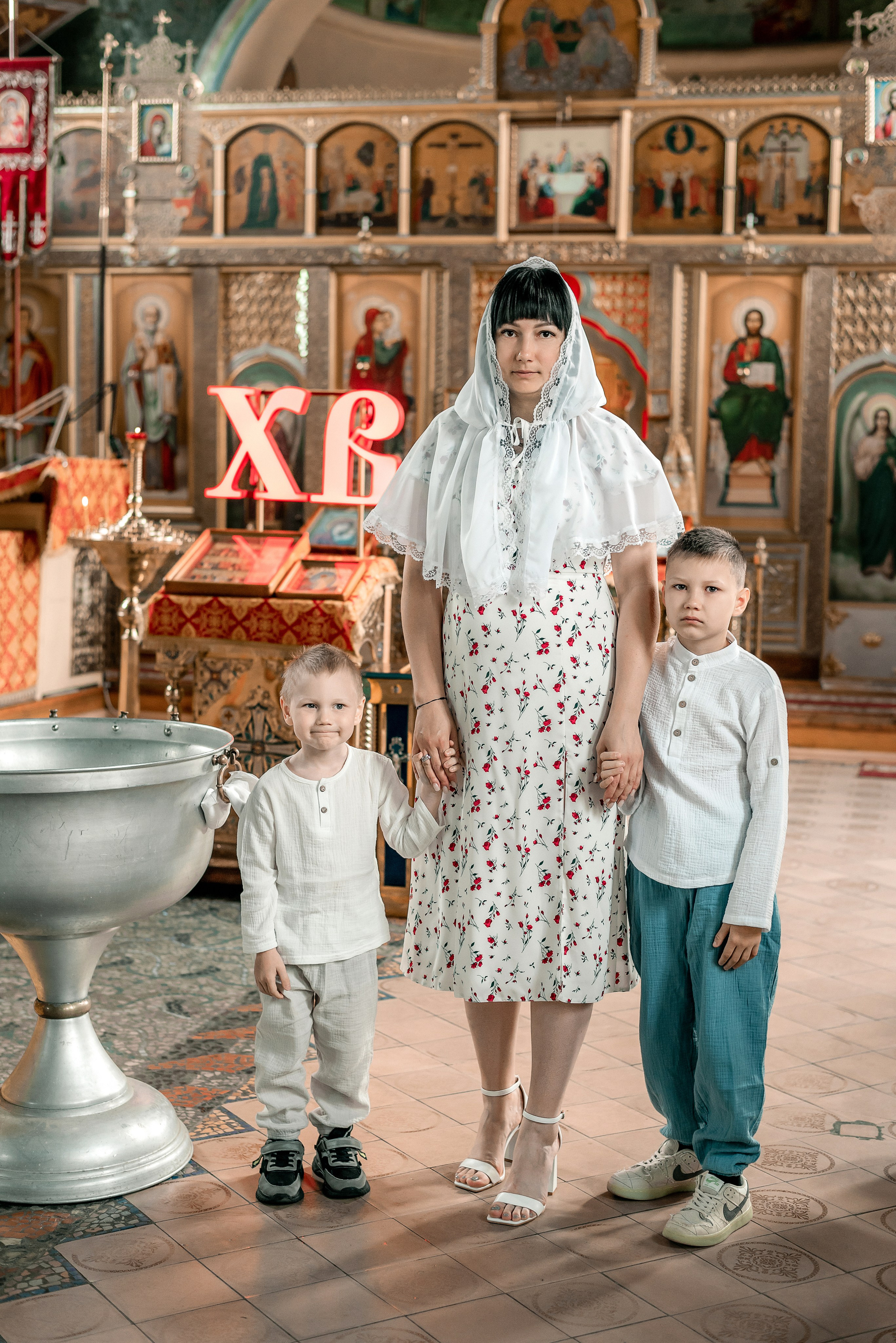 Крещение Киры и Темы. Семейный и детский фотограф Наталья Горда