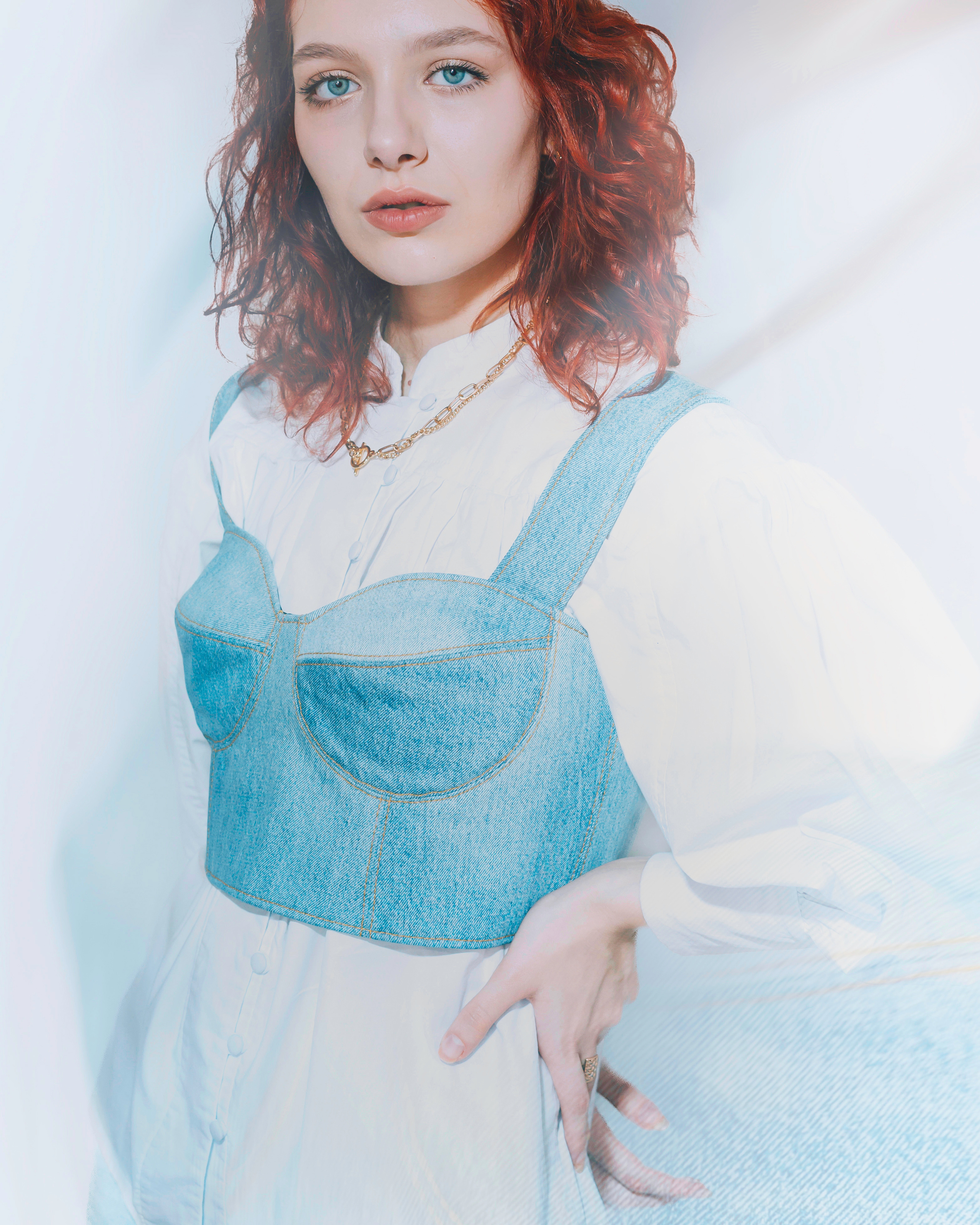 Фотосъёмка коллекции дизайнерских корсажей