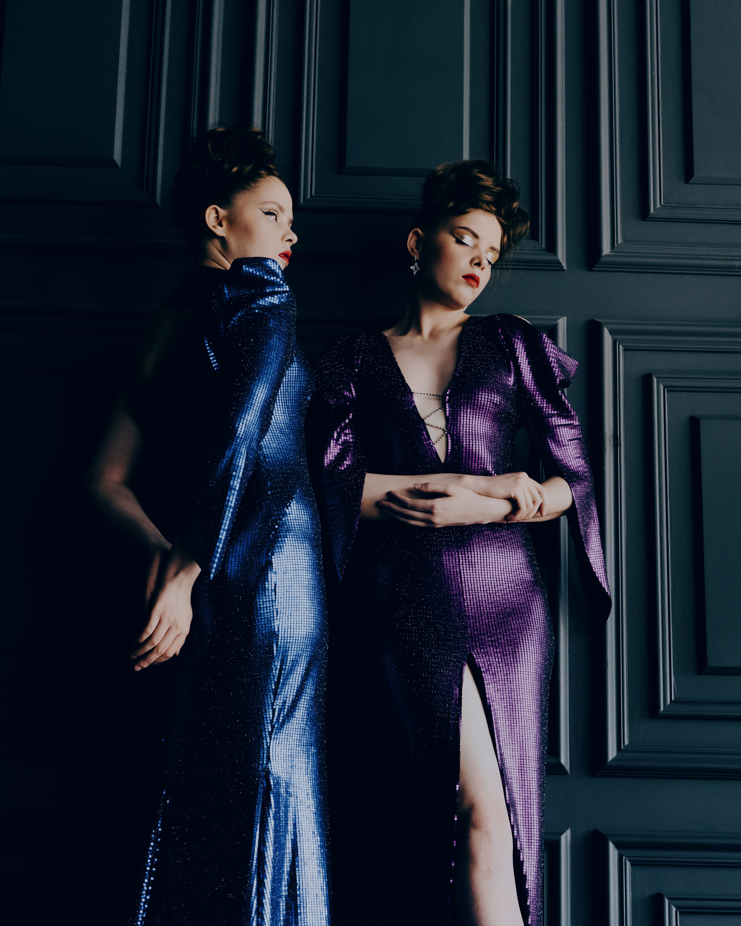 Фотосъёмка коллекции вечерних платьев 