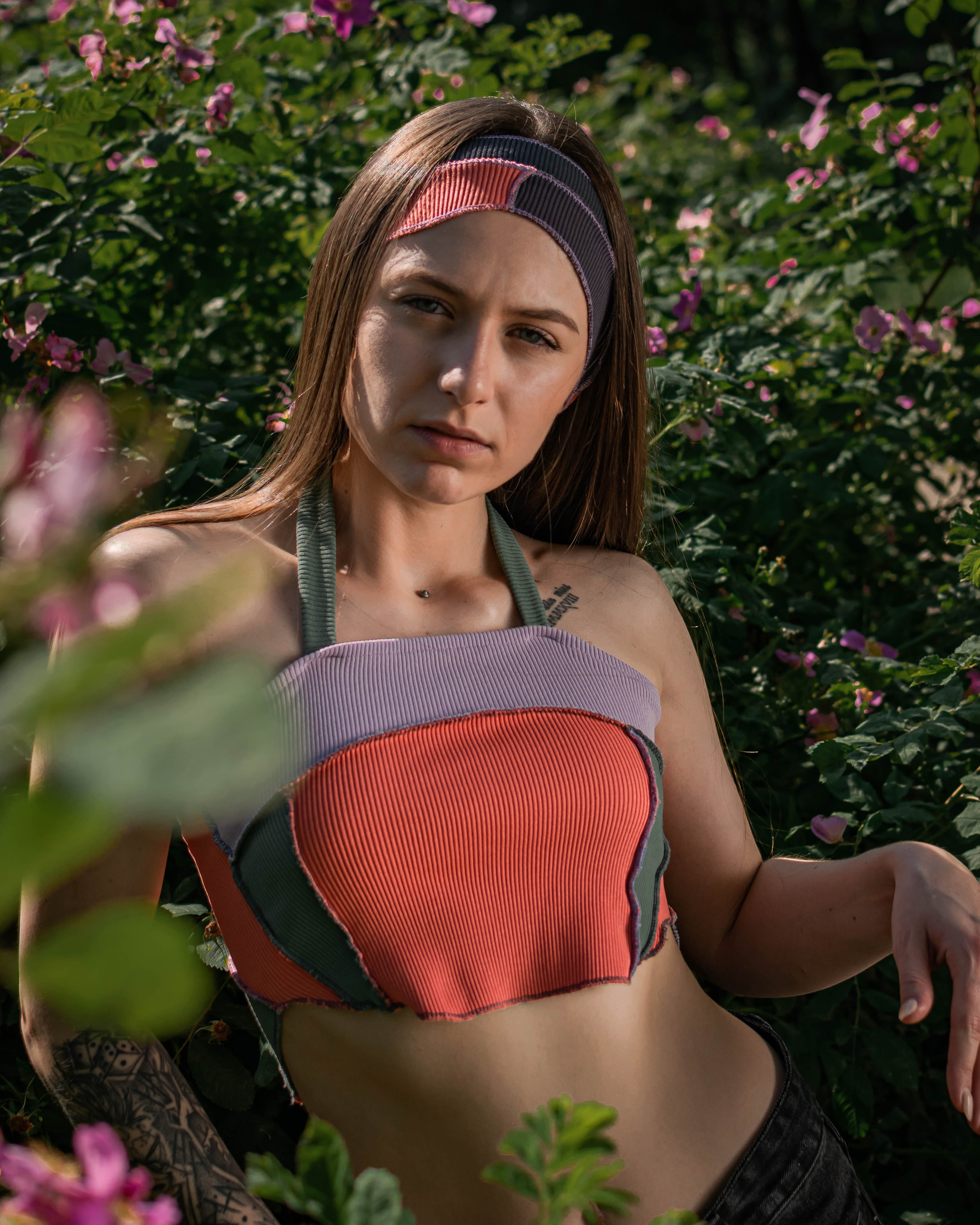 Фотосъёмка коллекции дизайнерских корсажей