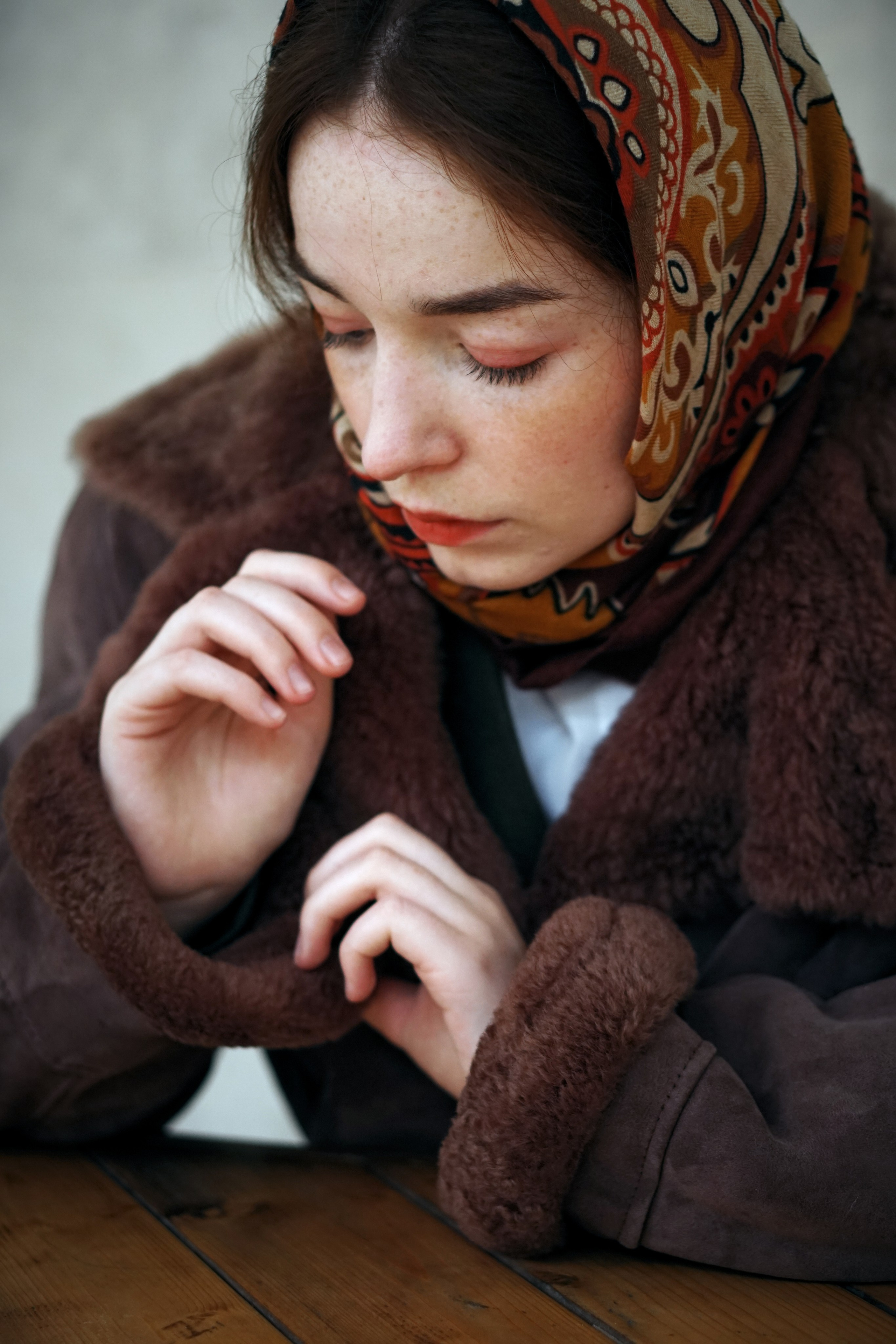 Лиза — Переделкино осеннее. Фотограф Москва — Полина Робин