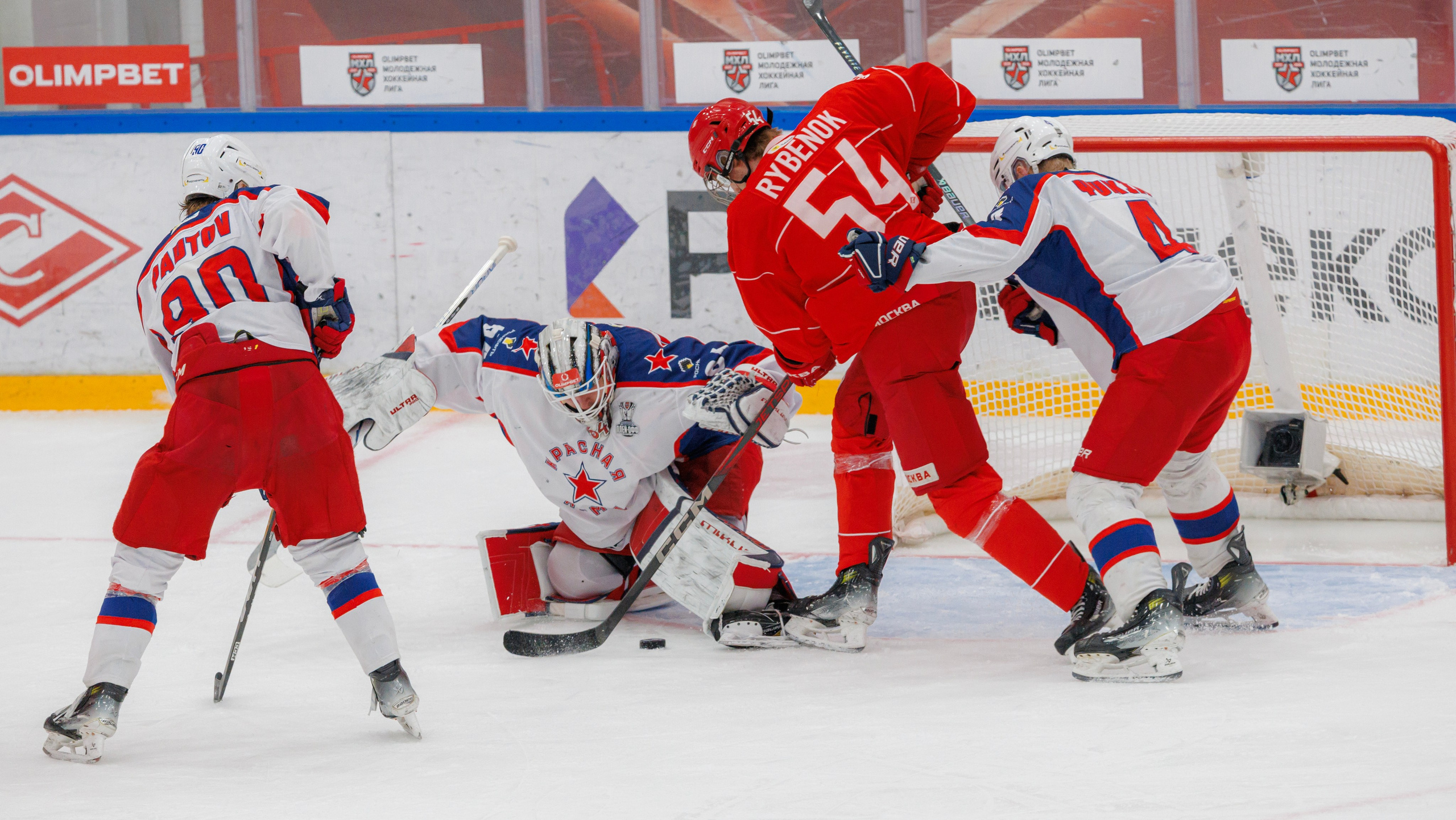 ПЛЕЙ-ОФФ МХЛ. МХК СПАРТАК — ХК КРАСНАЯ АРМИЯ. Artem Zenin Photography