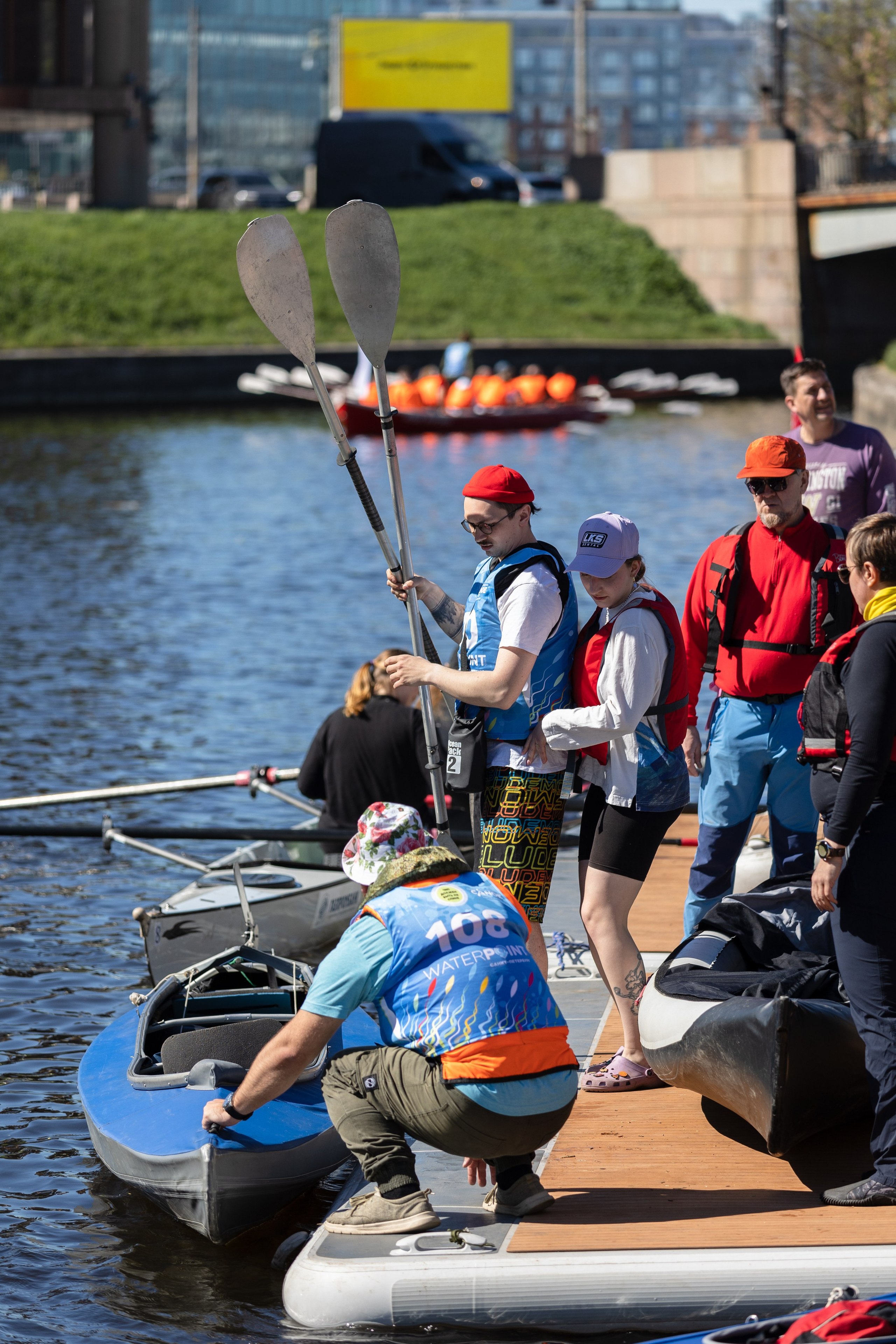Открытие гребного сезона на р. Карповка. Фотограф в Санкт-Петербурге