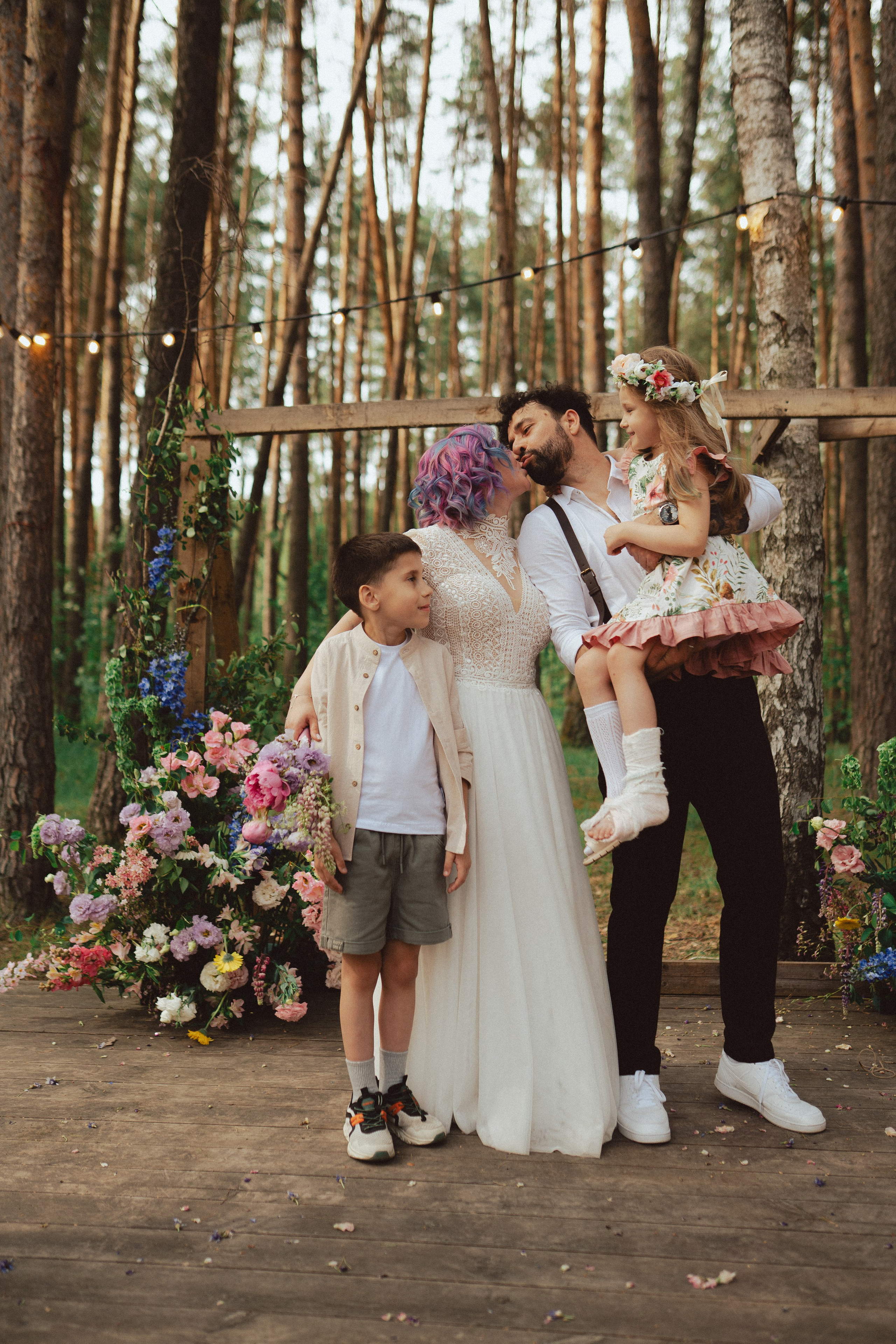 Свадьба в лесу. Свадебный фотограф в г. Москва, МО Гороза Алена
