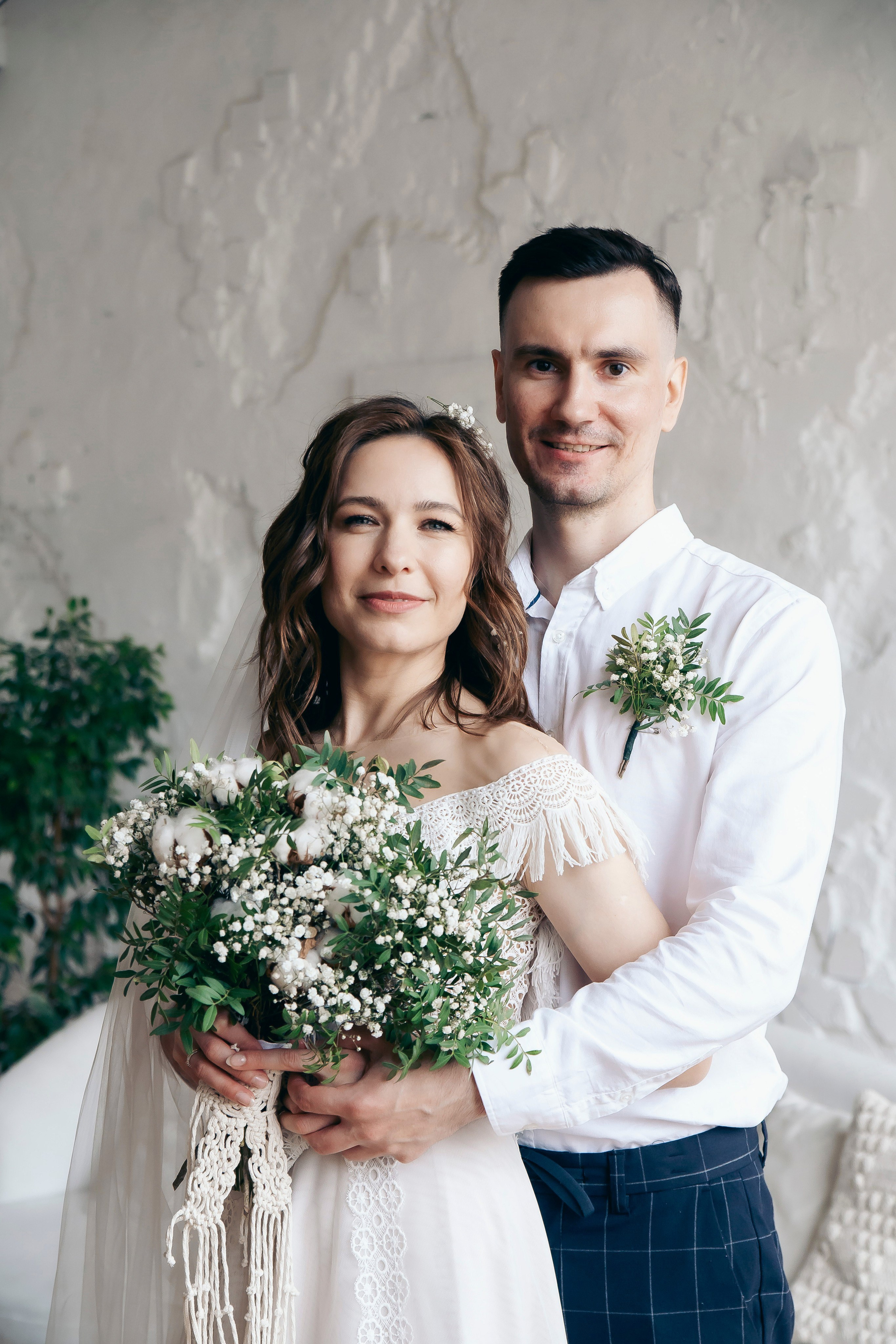 Свадебная съёмка в студии с гостями. Свадебный, семейный фотограф, контент съёмка. Екатеринбург. Елена Граф