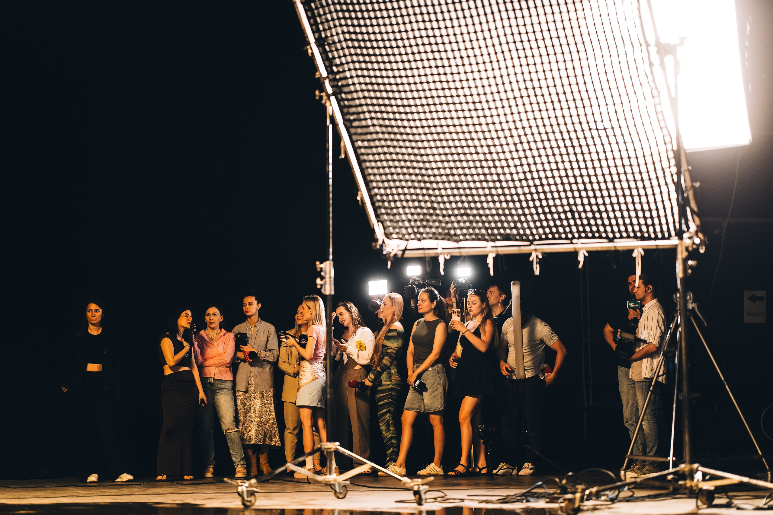 Soso Pavliashvili & Leo Kandelaki backstage, Moscow, Russia. Anna Atayan Photographer