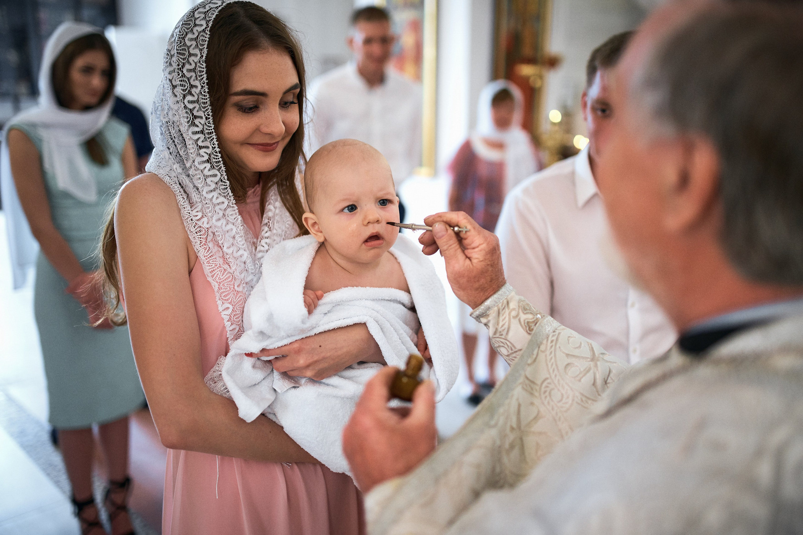 Крестины. Фотограф Олег Сотник