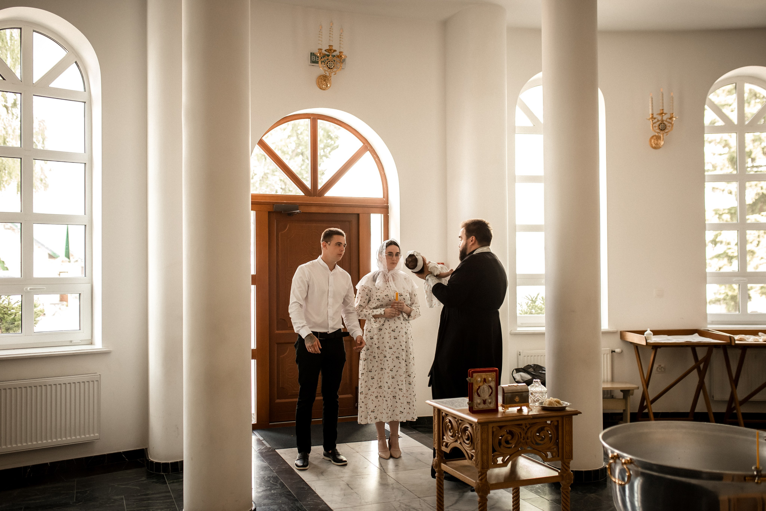 Крещение Агаты