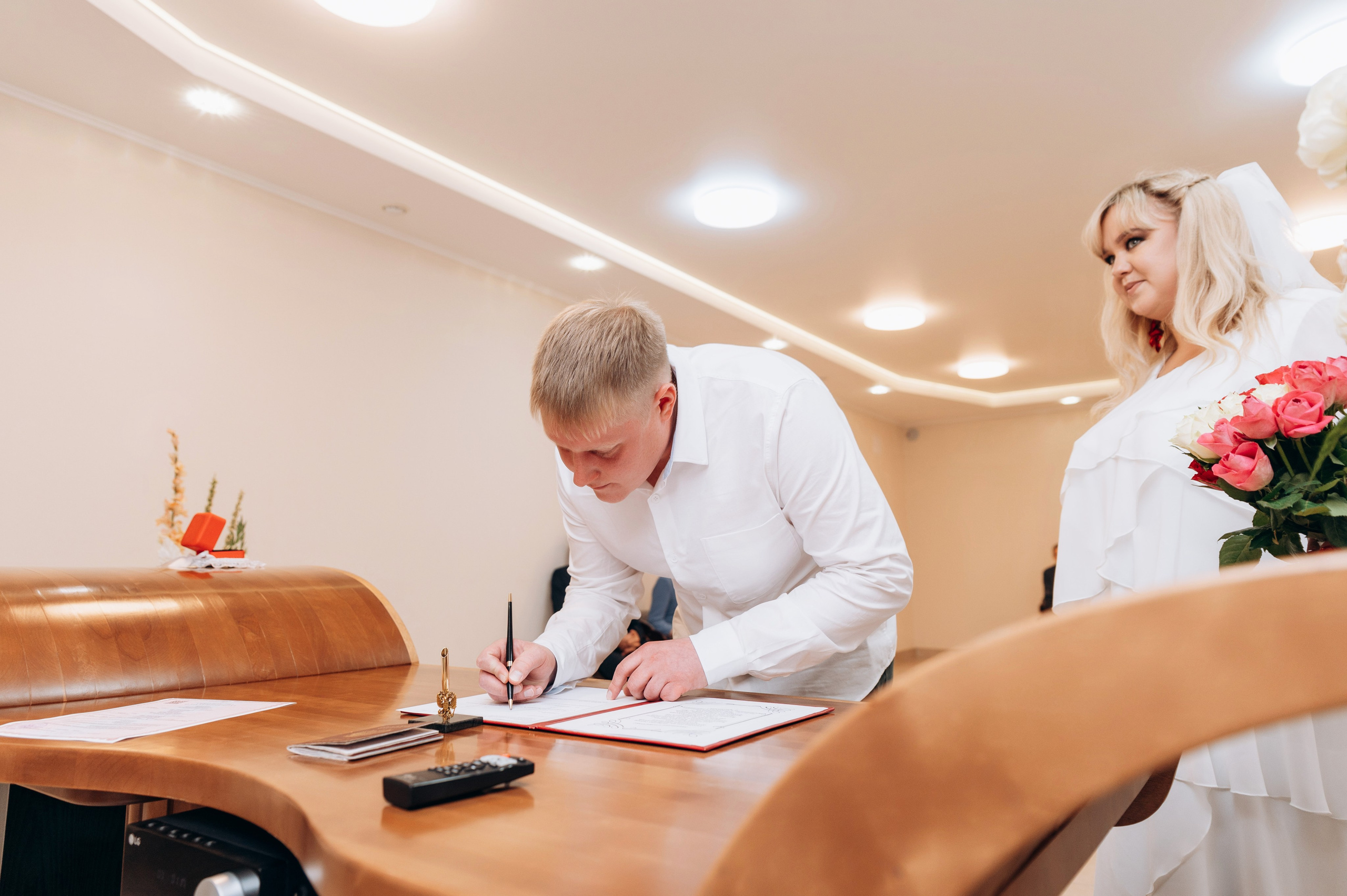 Регистрация в загсе. Фотограф в Новосибирске