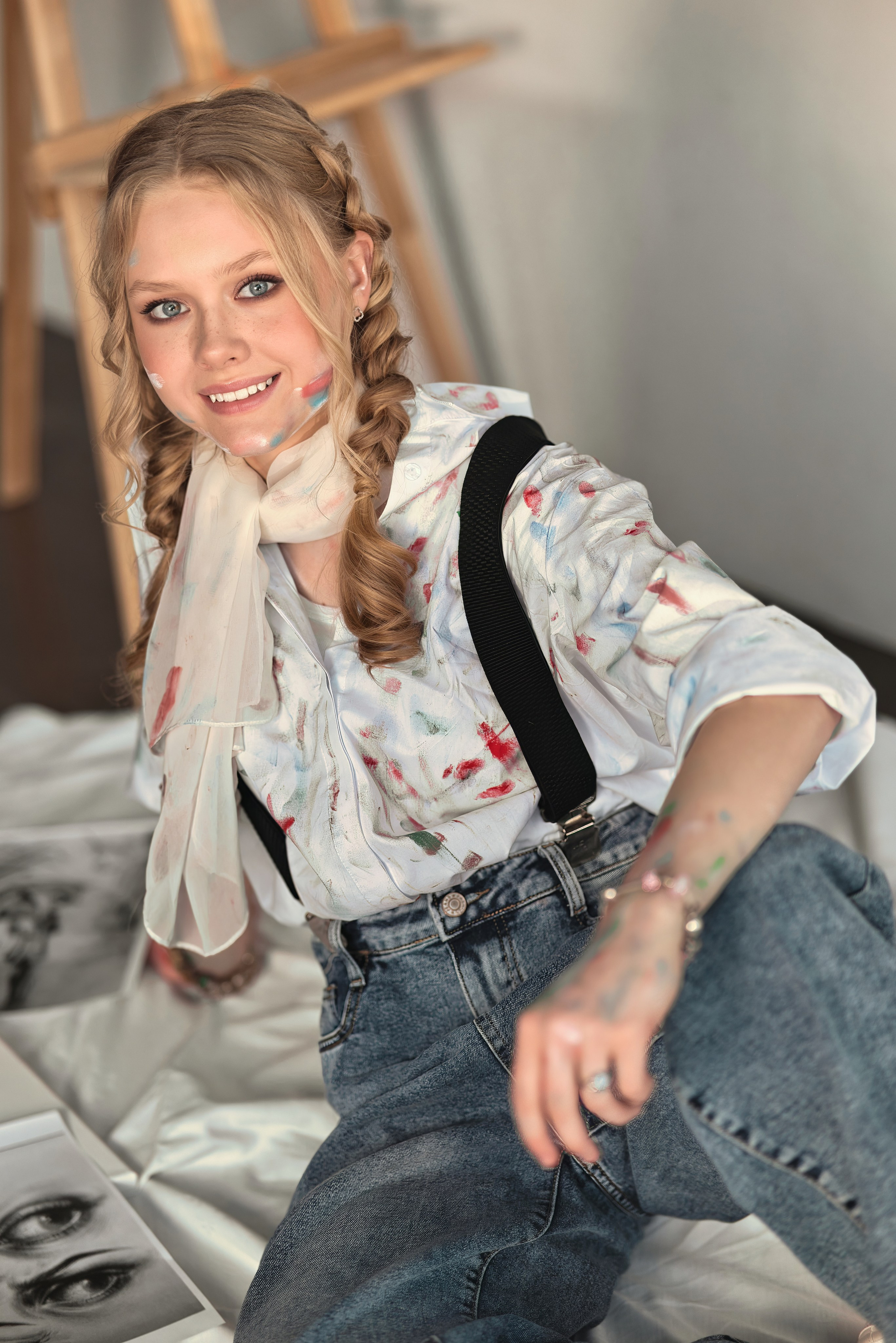 Художница. Фотограф Денис Кривопусков