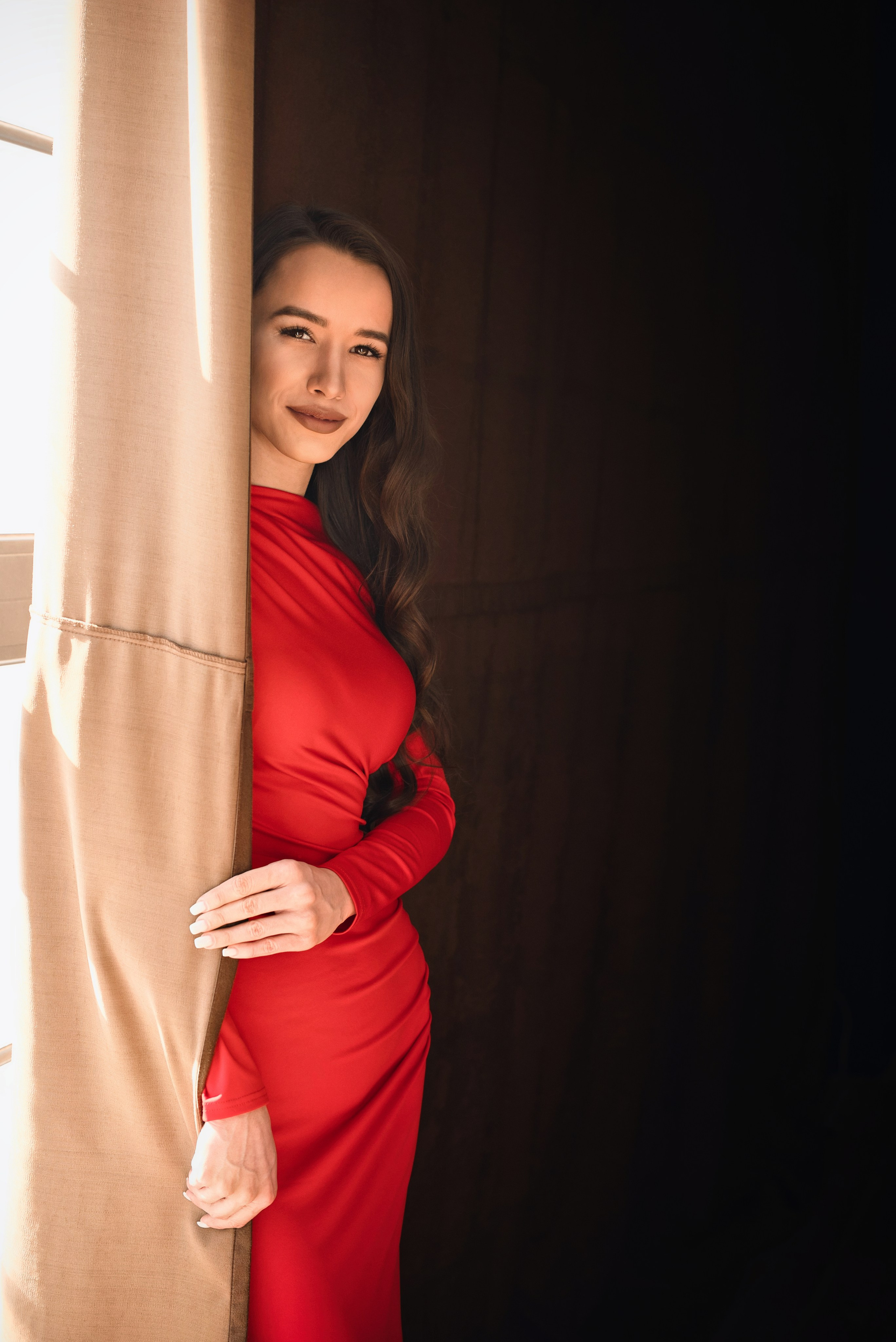 Lady In Red. Фотограф Денис Кривопусков