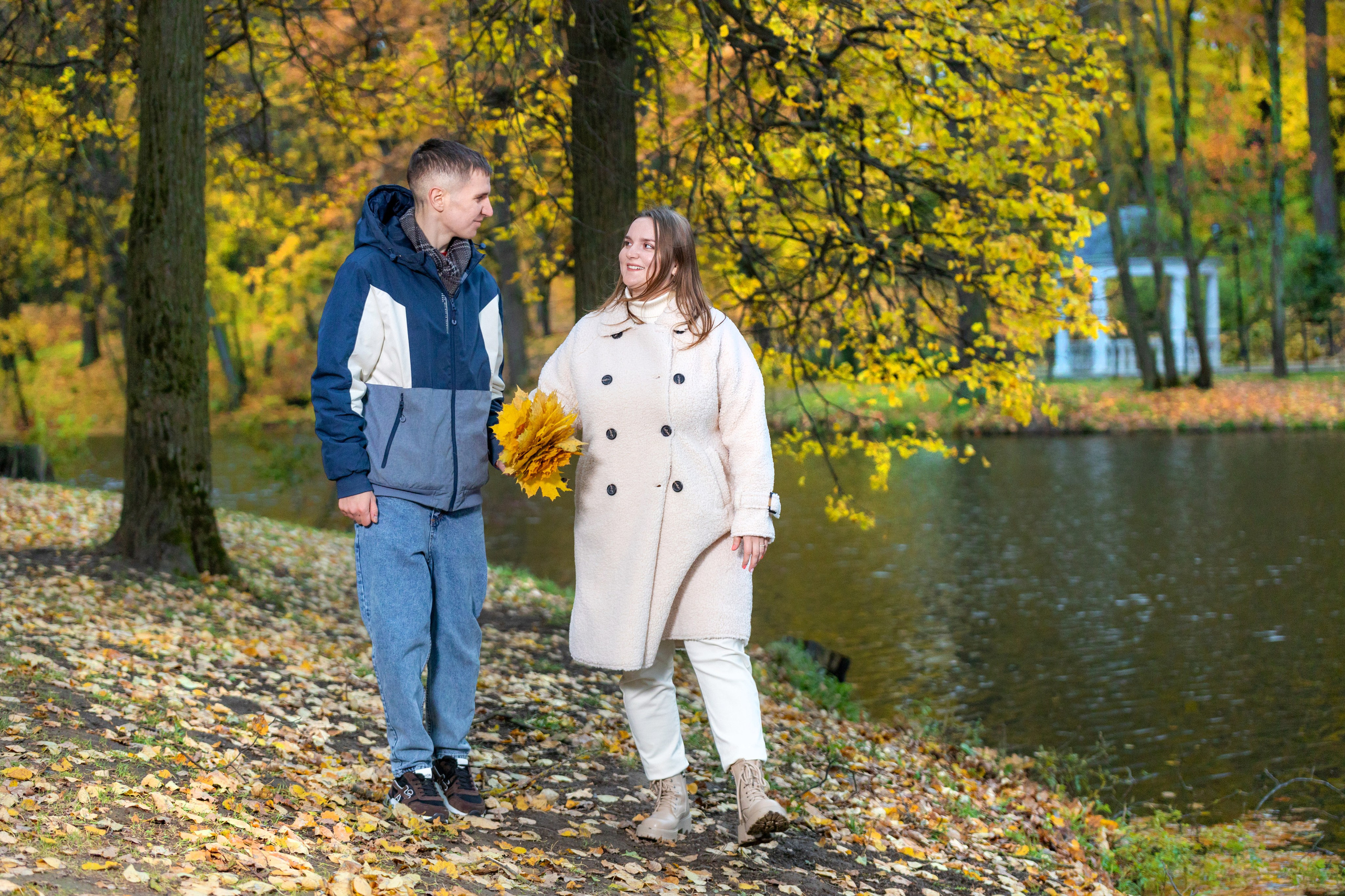 Лав стори для Надежды, победительницы осеннего конкурса в ВК. Фотограф в Туле Крупский АнДРей. Фотостудия «КАДР71» в Туле