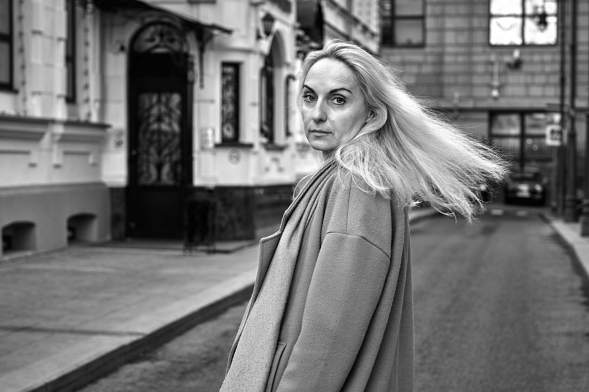 Наталья (портрет, город). Фотограф в Москве. Александр Луппов