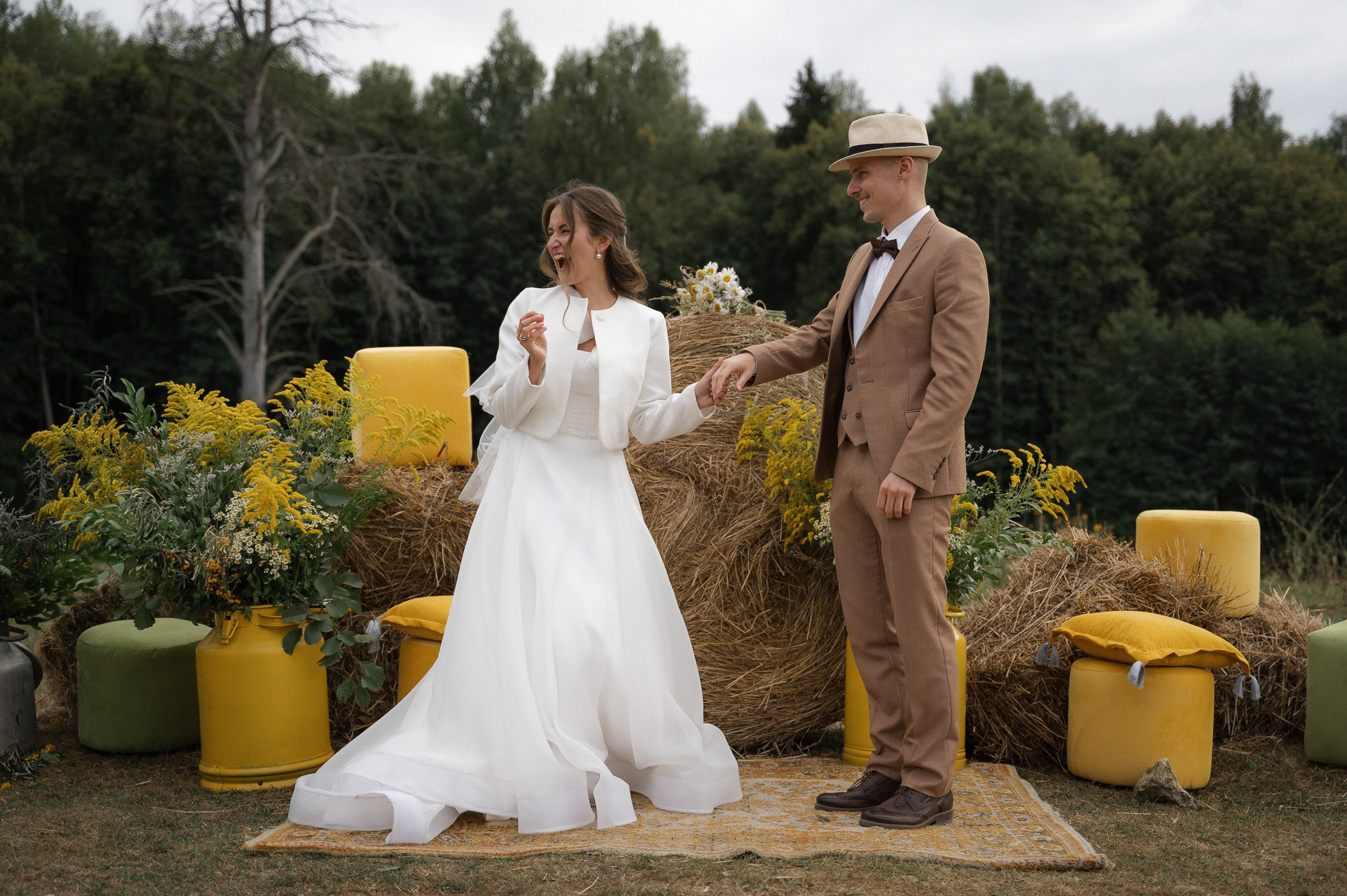 Country Club Polyana, цвет настроения желтый. Афина Ефимова. Свадебный фотограф Москва