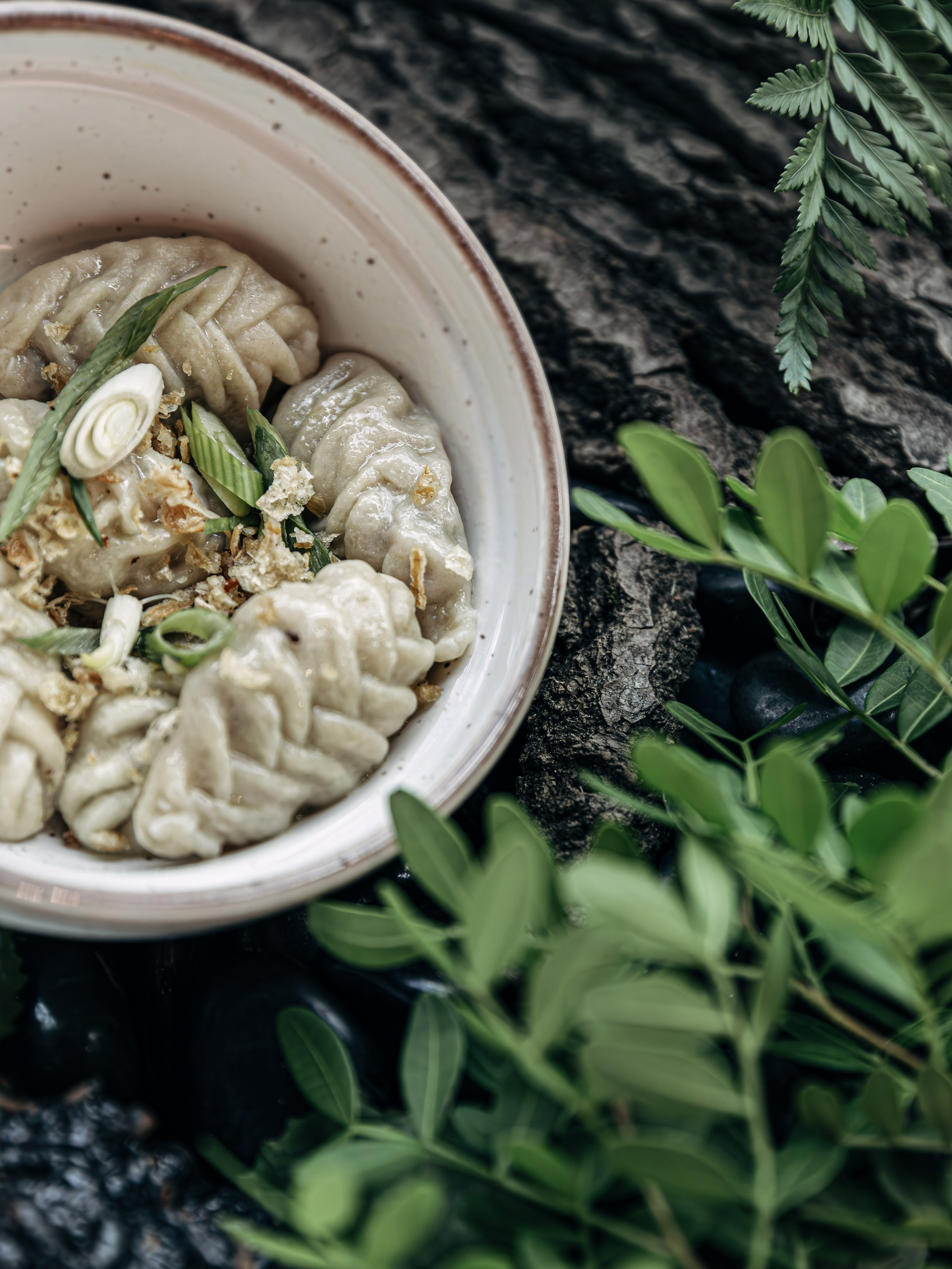 вареники вид сверху фудсъемка