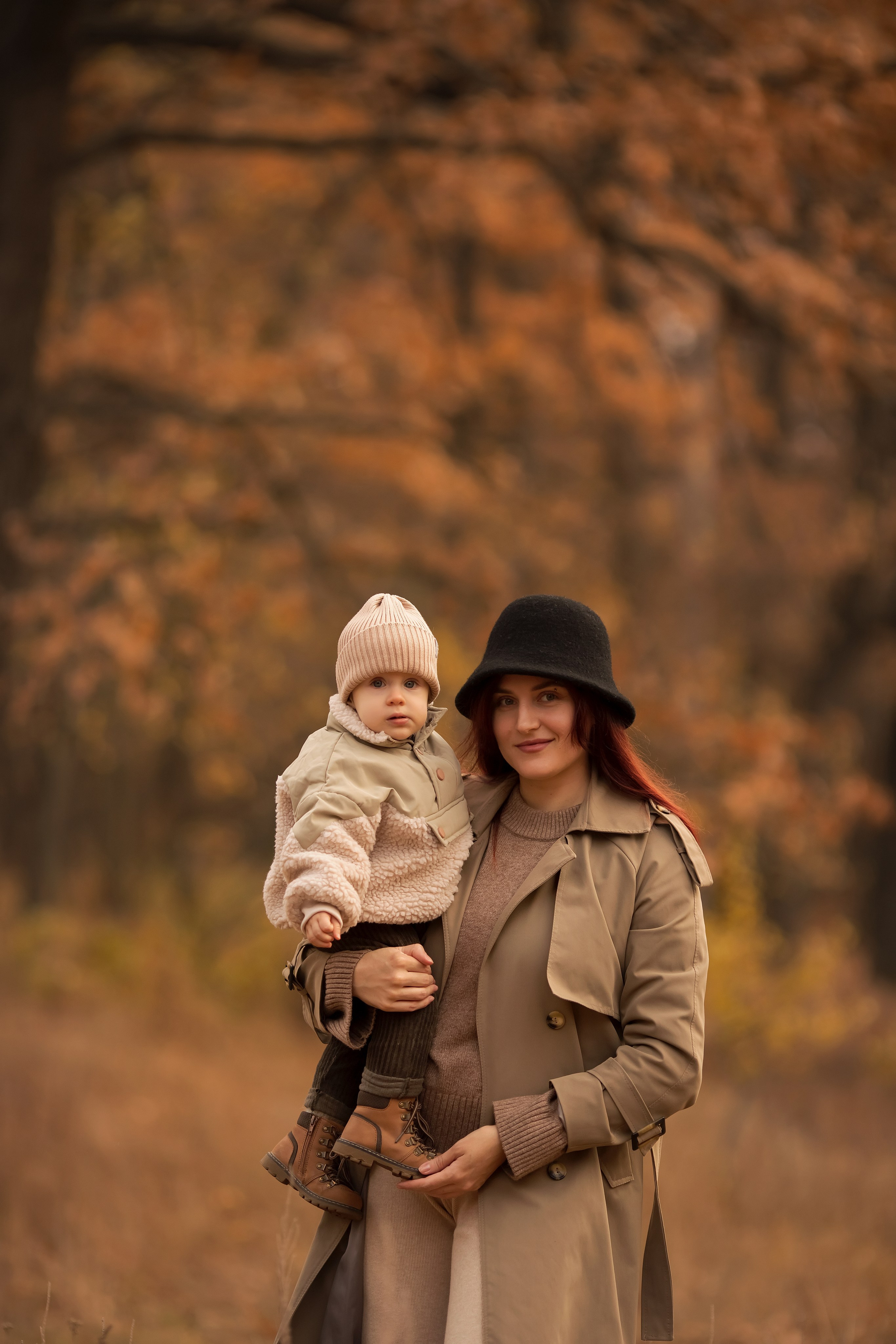 Осень в лесу. Семейный и детский фотограф в Саратове Полина Коткина