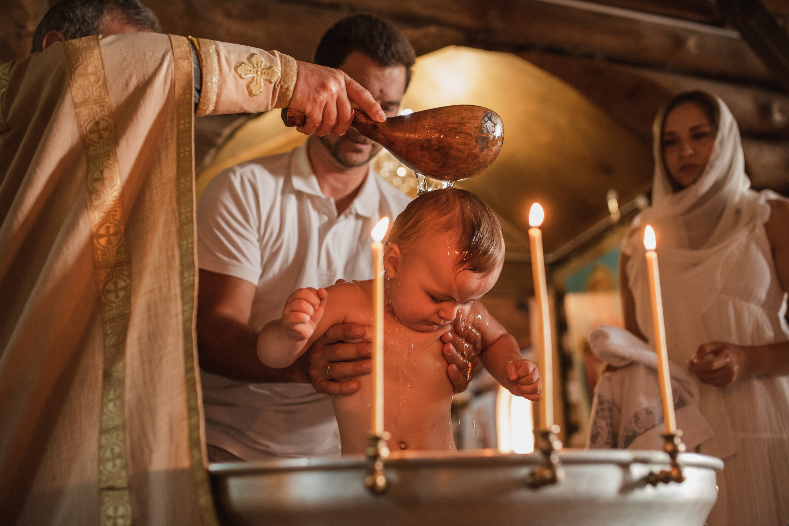 Крещение. Семейный фотограф Елена Клименко (Sunlight)