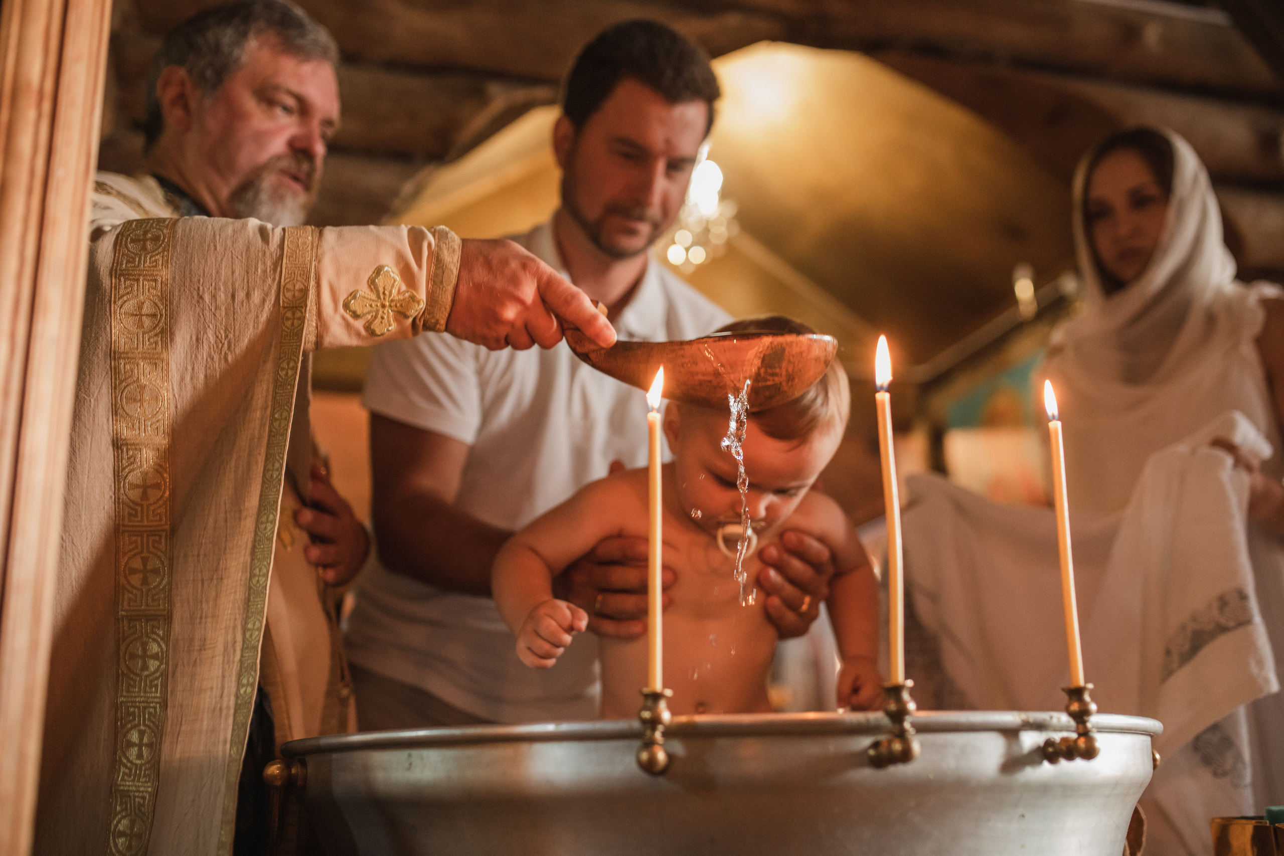Крещение. Семейный фотограф Елена Клименко (Sunlight)