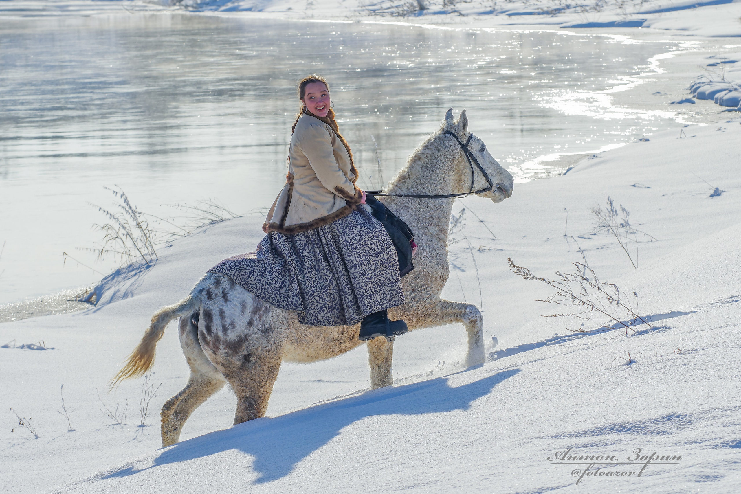 Конная охота. Семейный и детский фотограф Антон Зорин